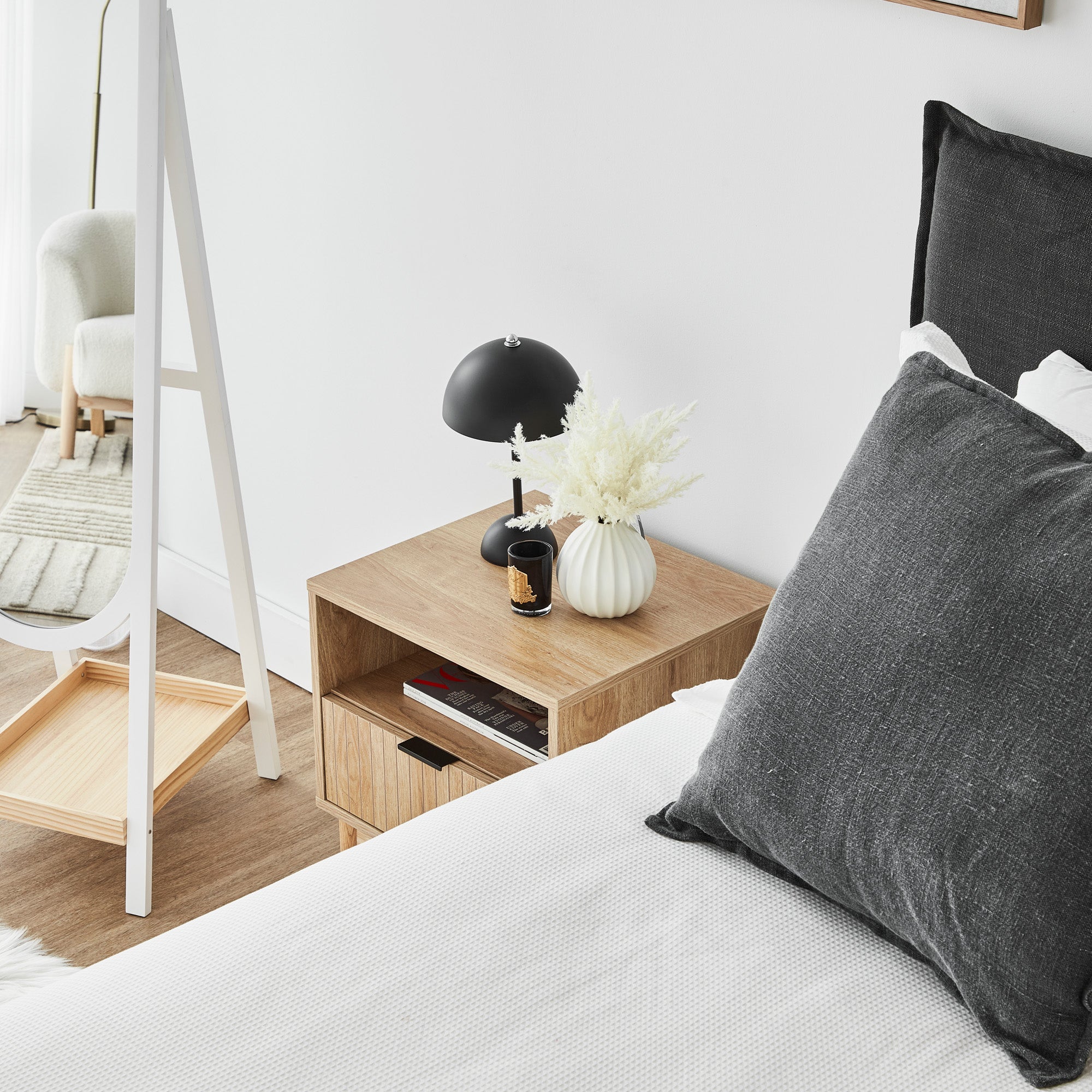 Apia Bedside Table Natural