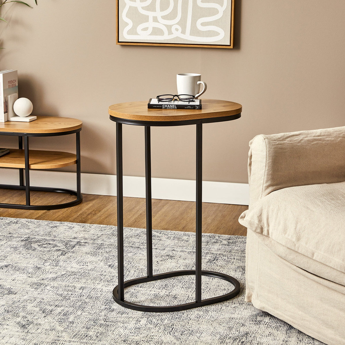 Sonoma Side Table Black