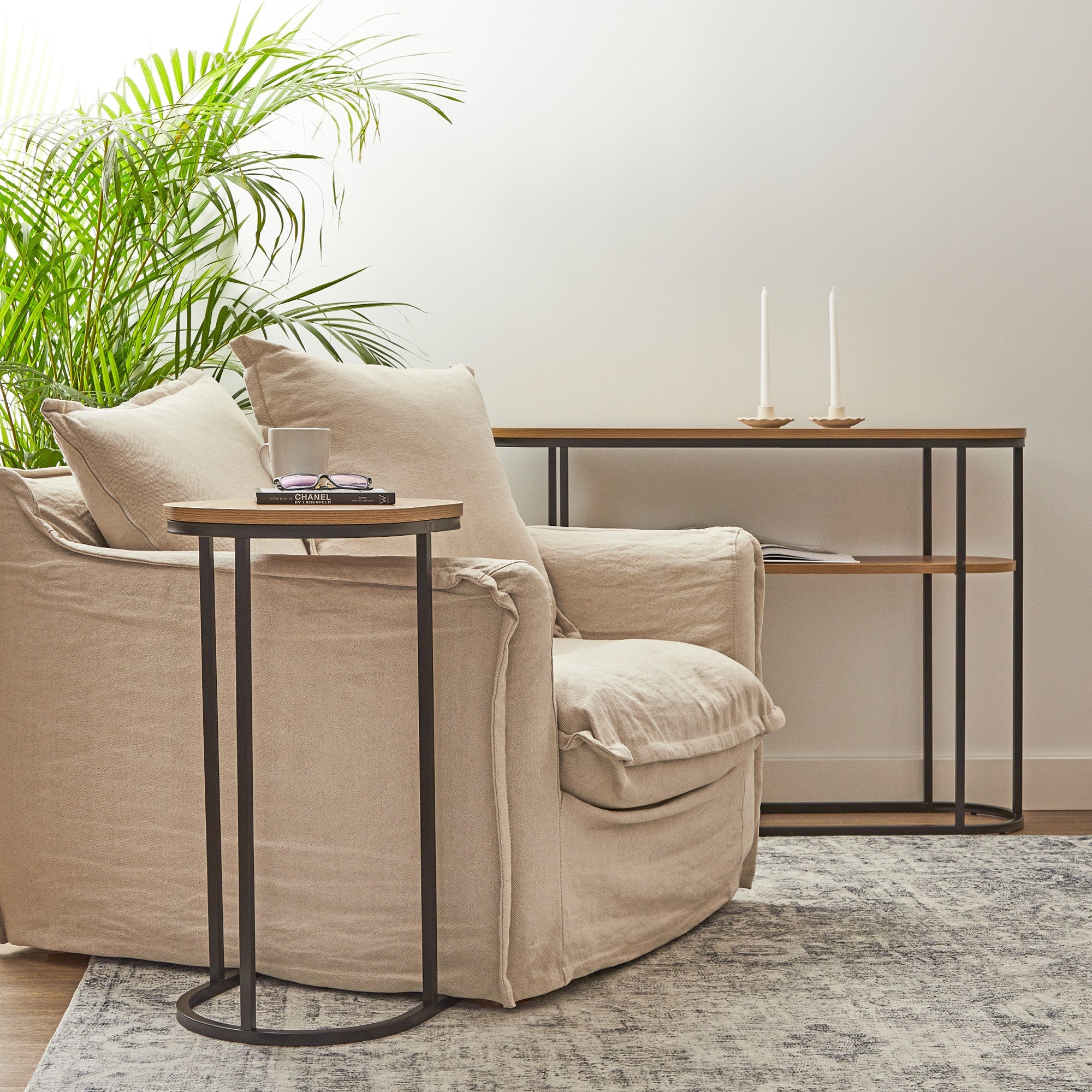Sonoma Side Table Black