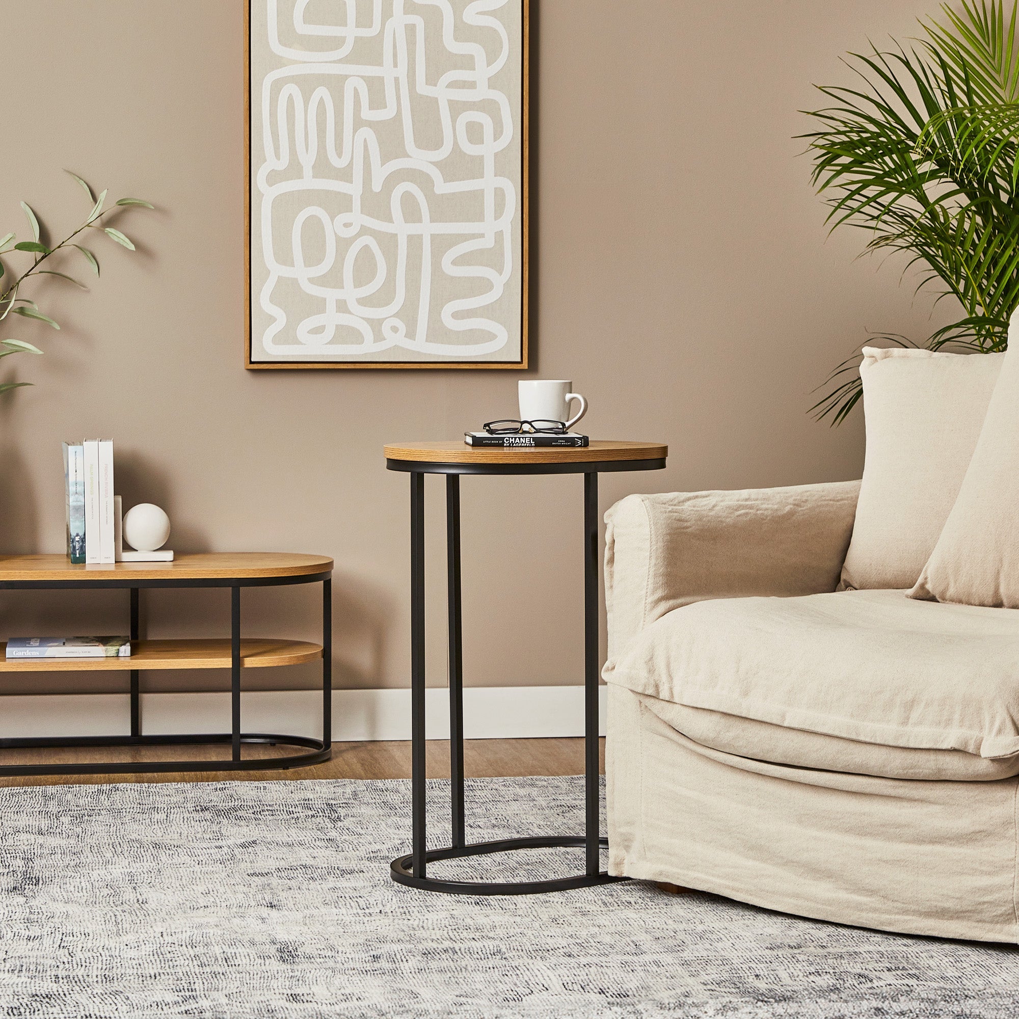 Sonoma Side Table Black