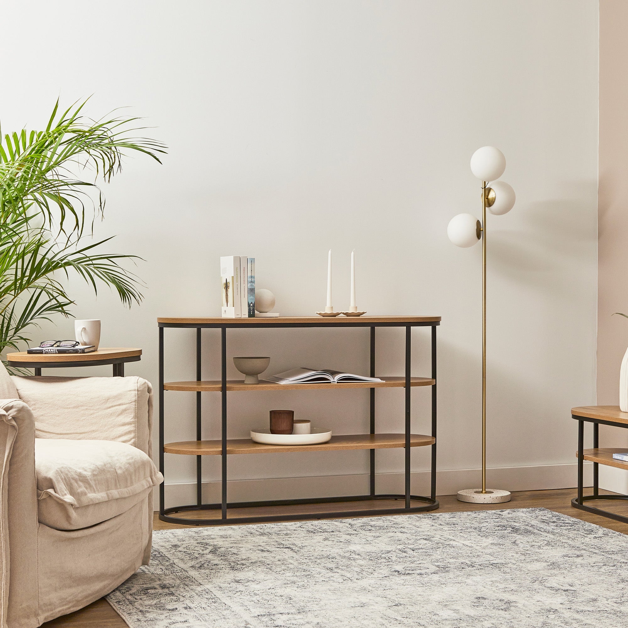 Sonoma Sideboard Black (120cm)