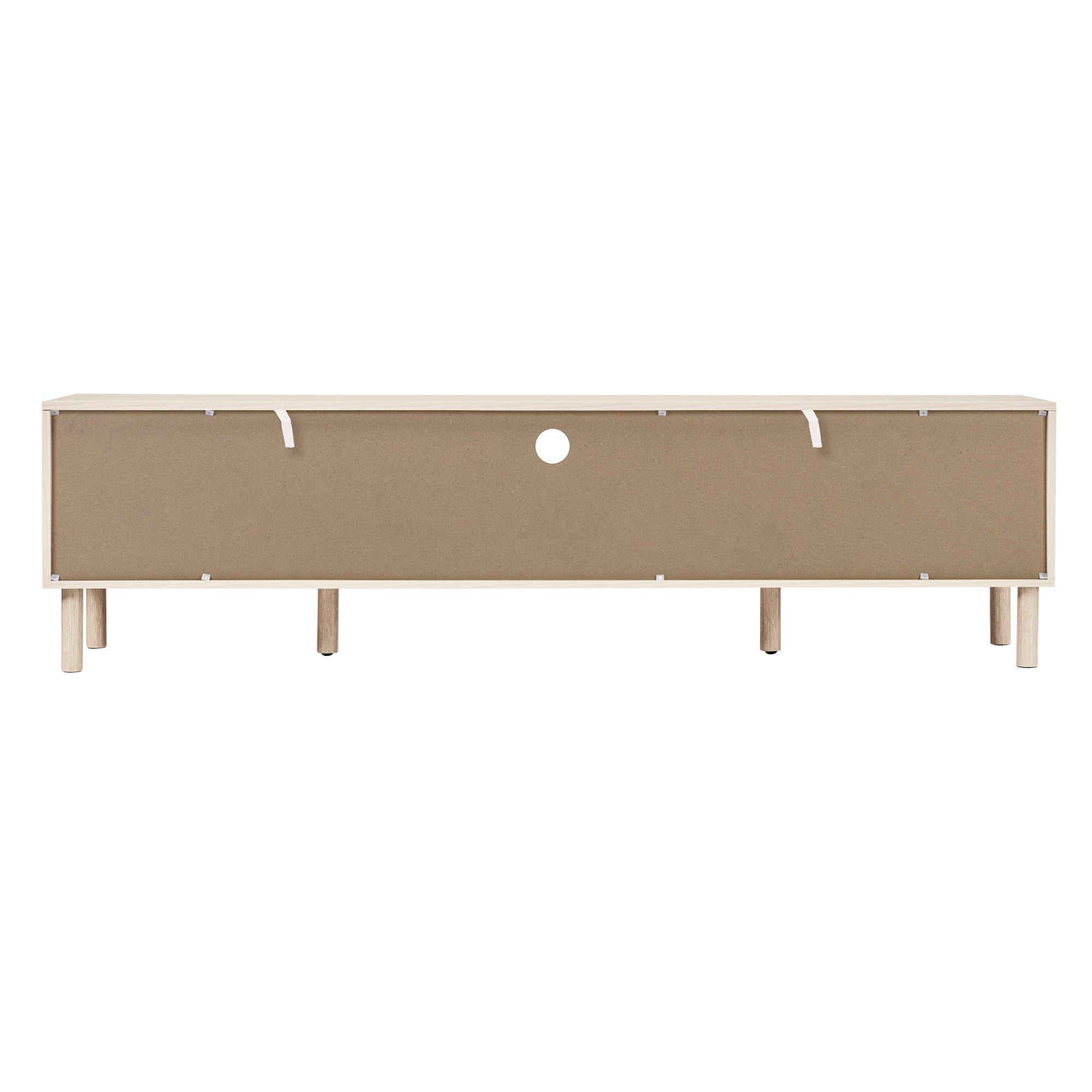 Norquay Entertainment Unit Light Oak (180cm)