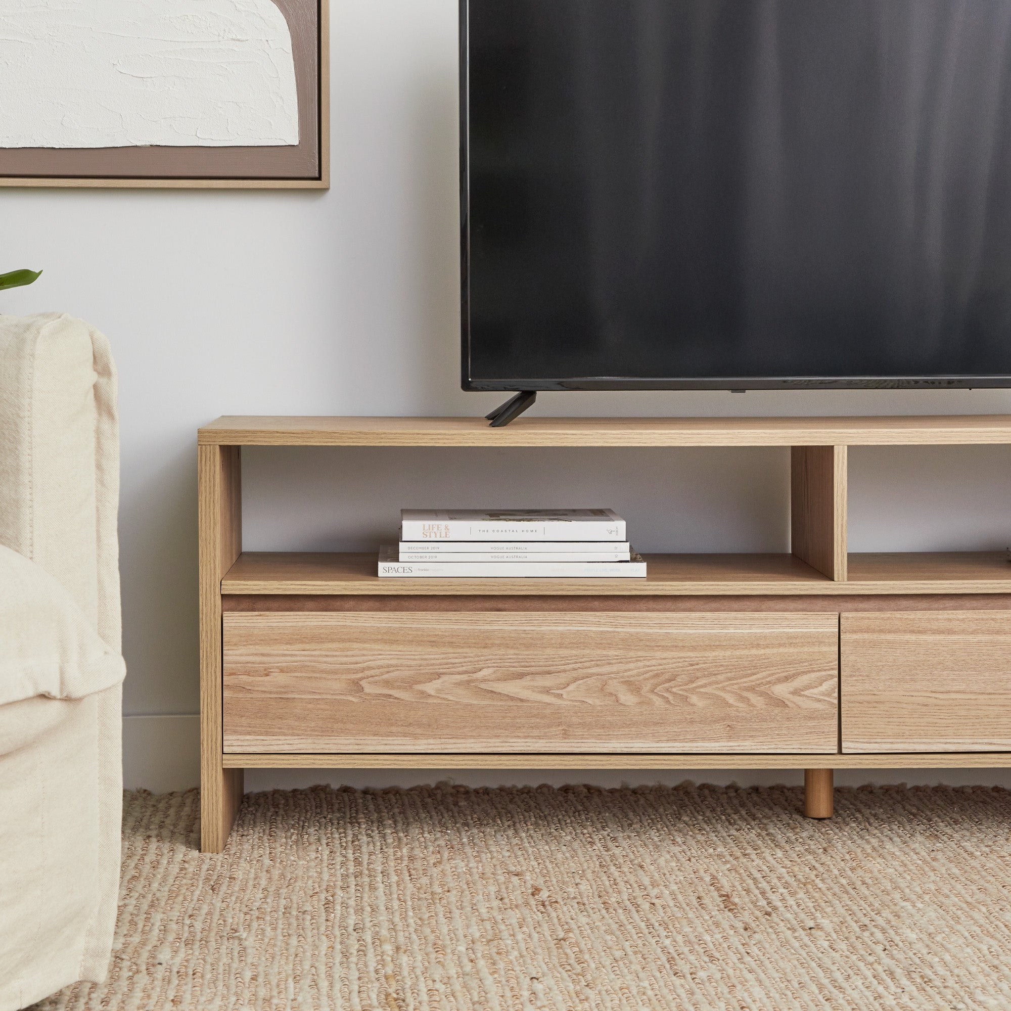 Harper Entertainment Unit Natural (150cm)