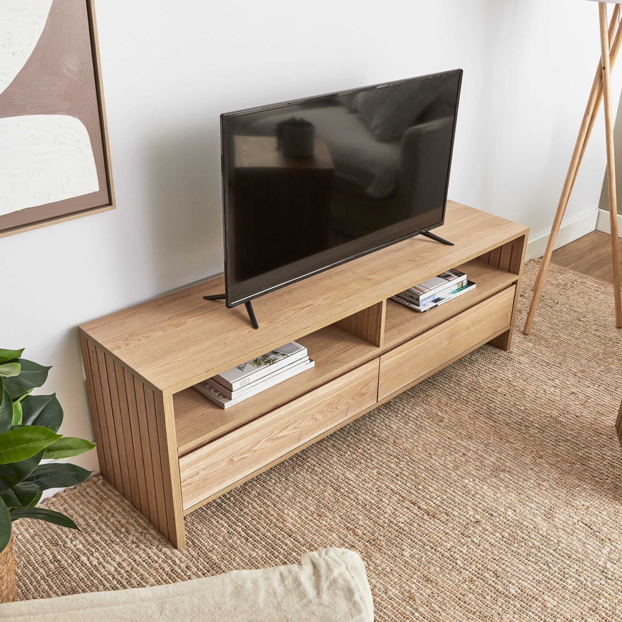 Harper Entertainment Unit Natural (150cm)