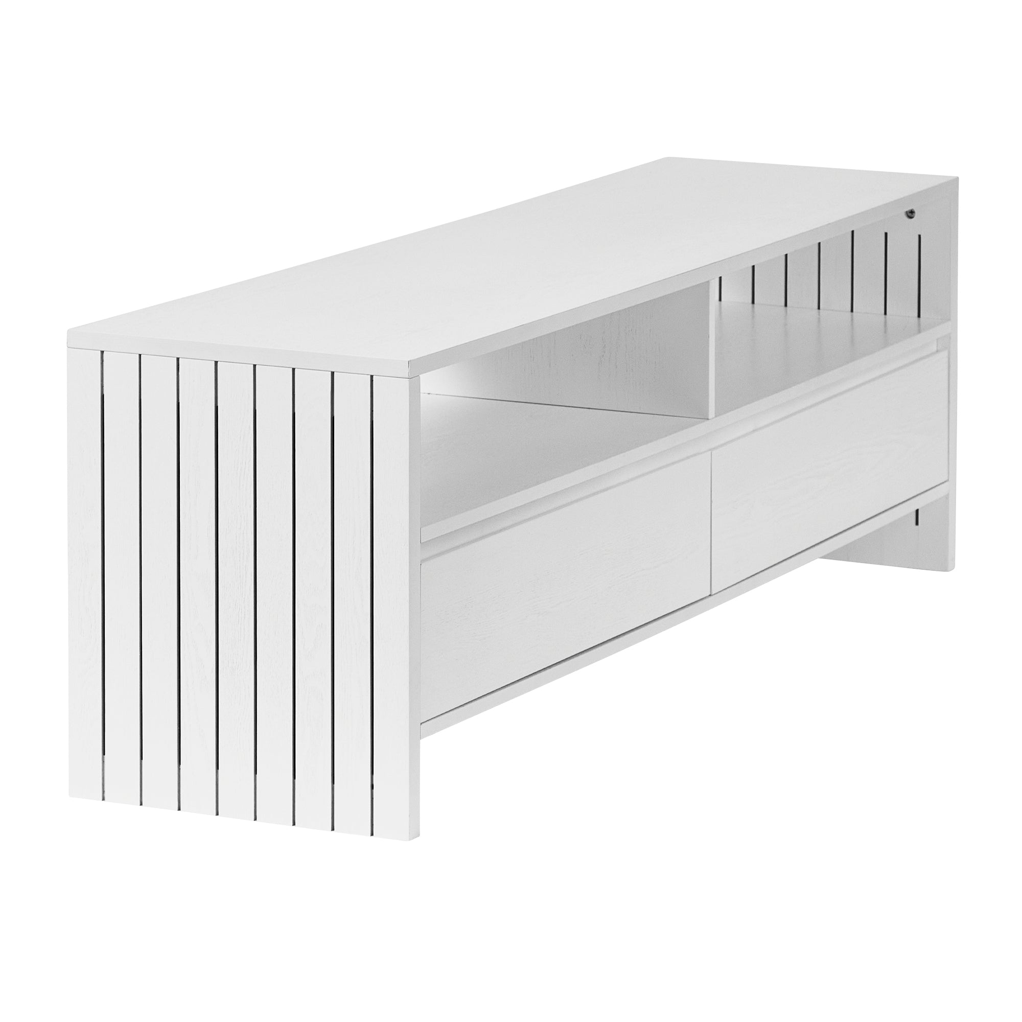 Harper Entertainment Unit White (150cm)
