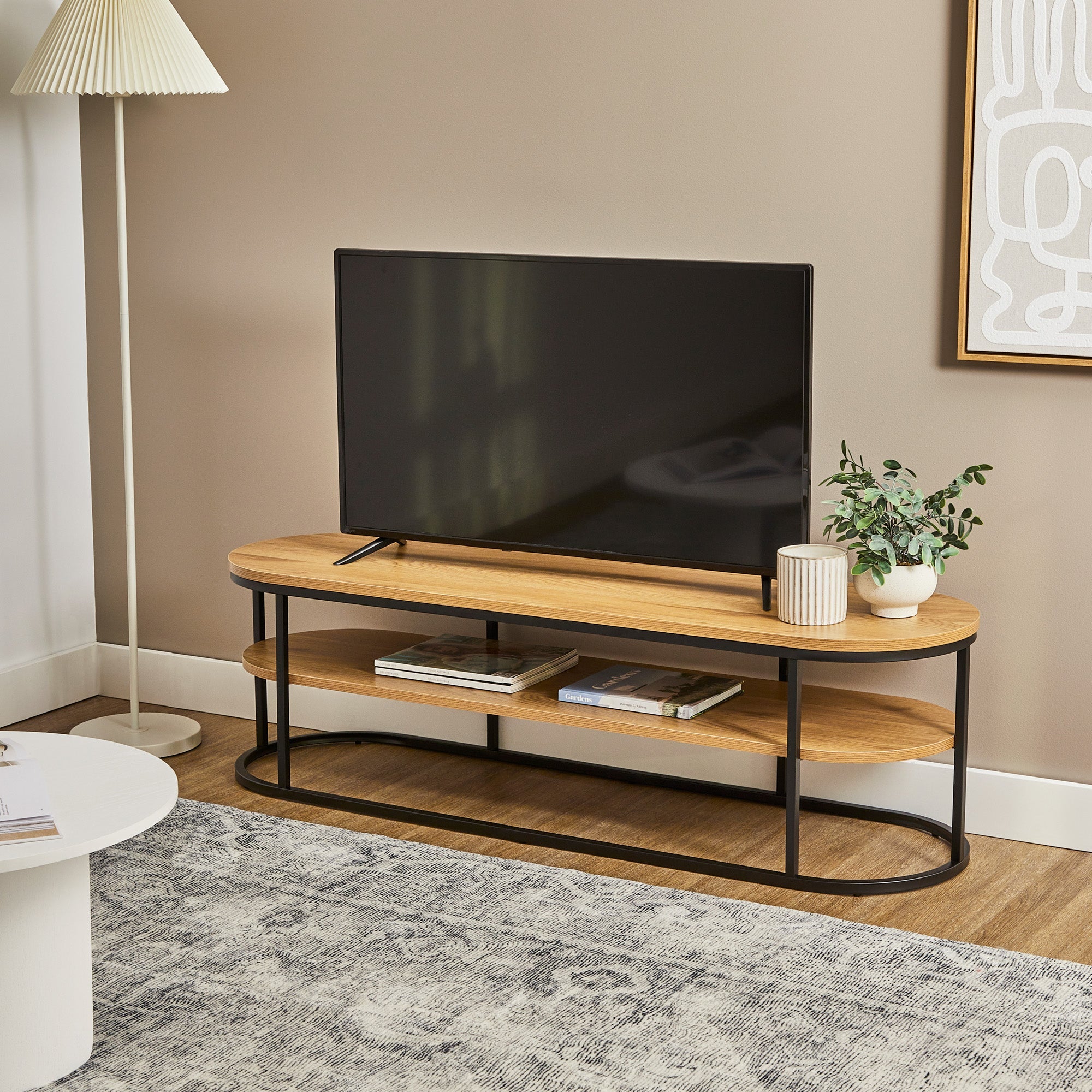Sonoma Entertainment Unit Black (140cm)