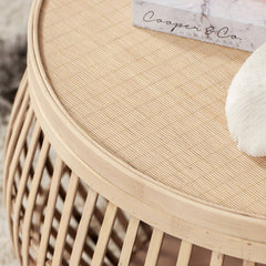 Sara Set of 2 Bamboo Coffee Tables