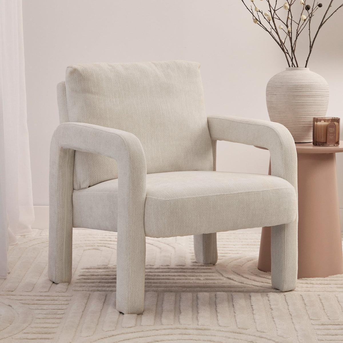 Foster Armchair Cream