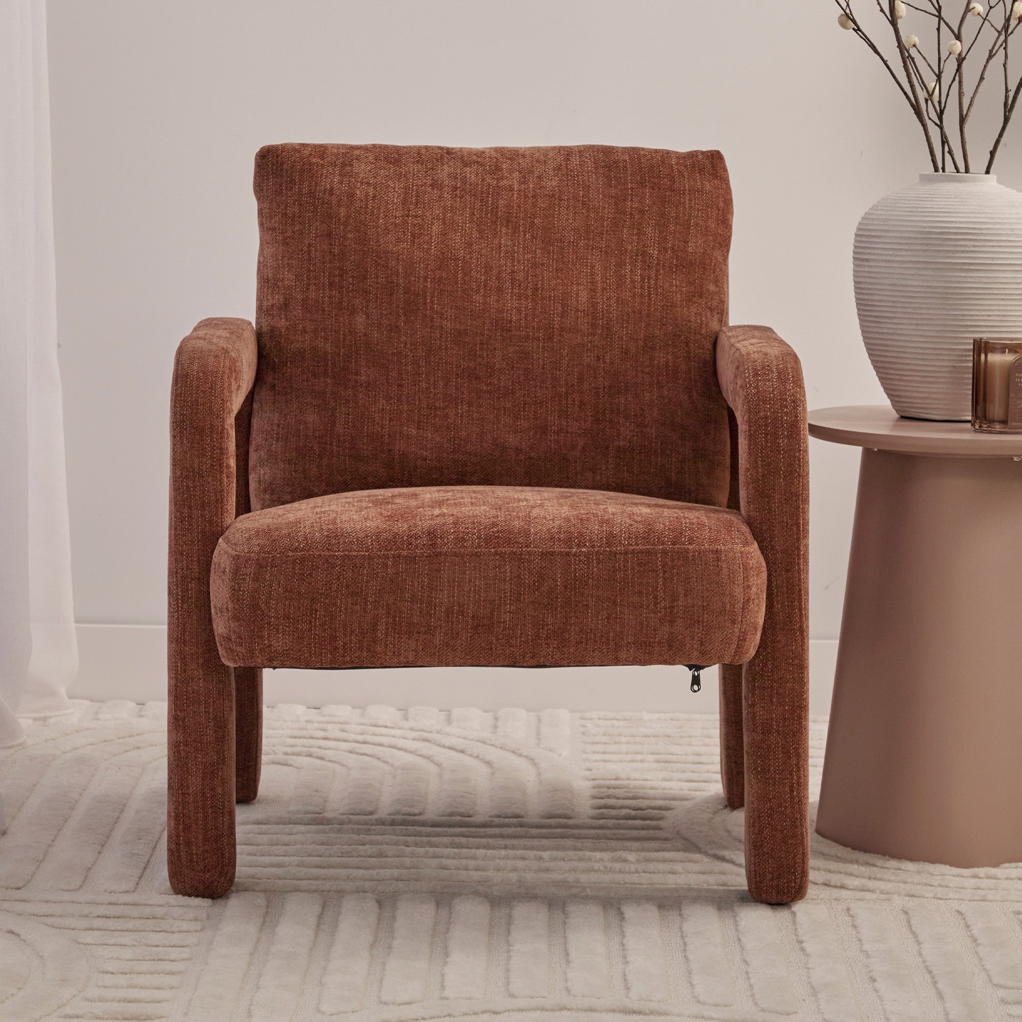 Foster Armchair Rust