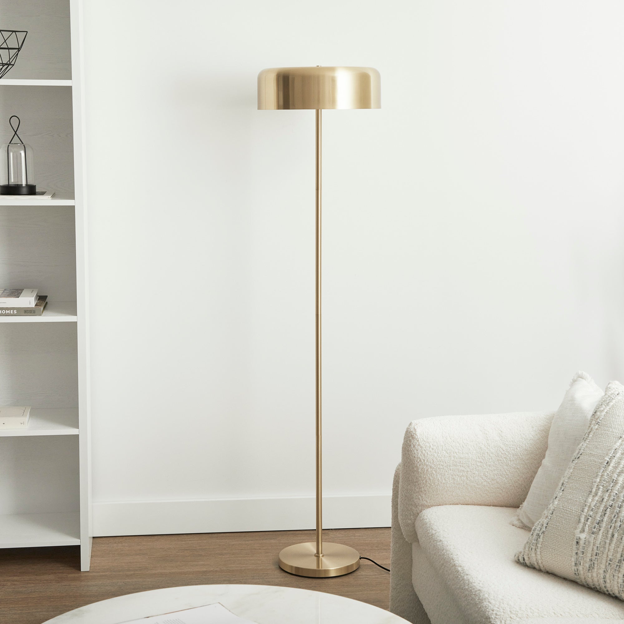 Mushroom Floor Lamp Gold