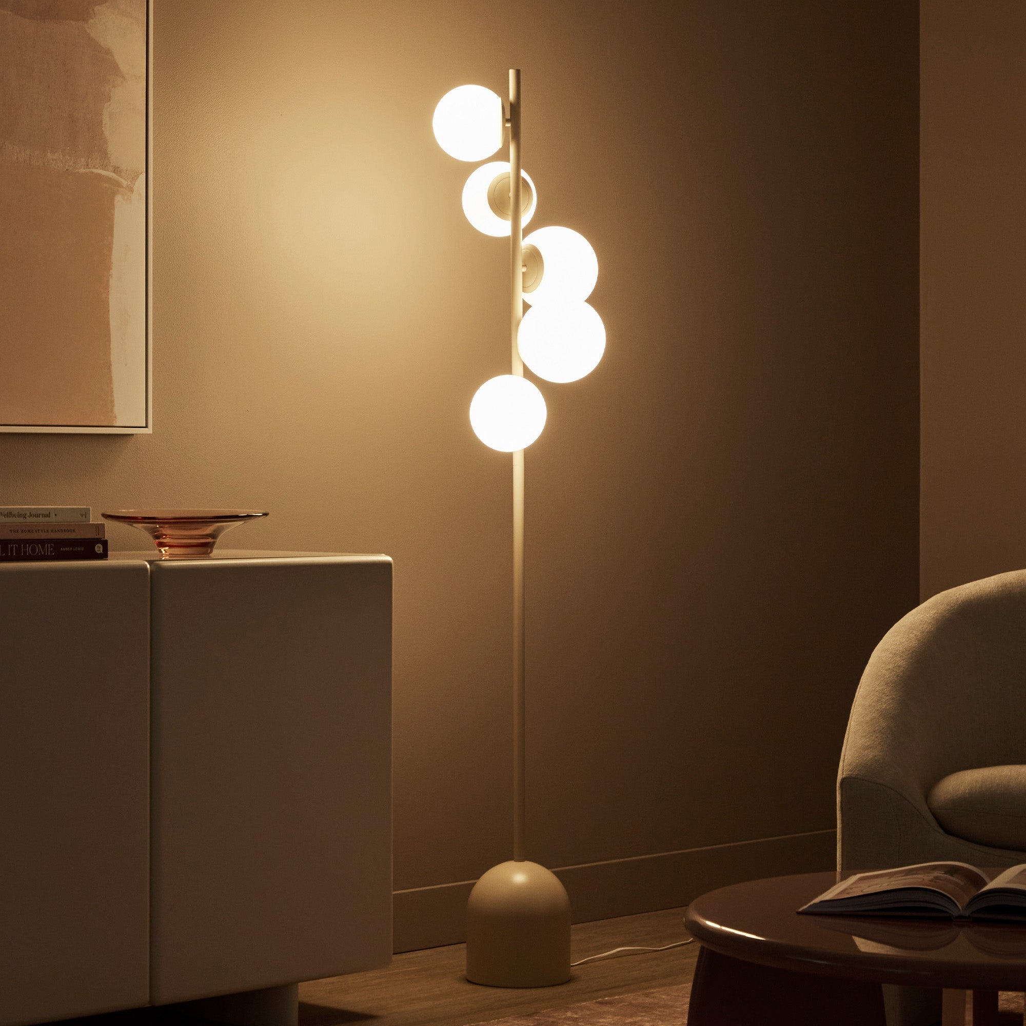 Mateo Cluster Floor Lamp Cloud