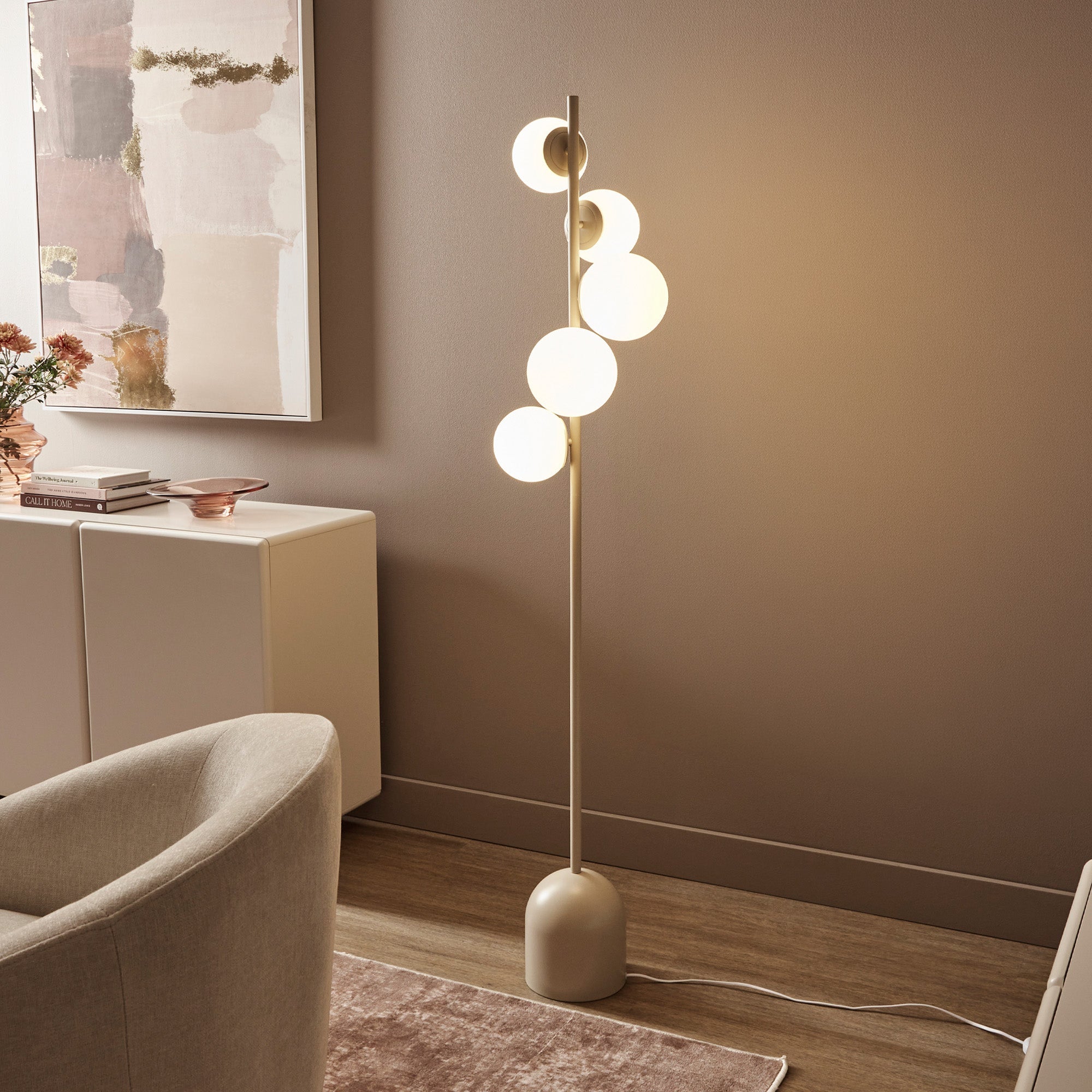 Mateo Cluster Floor Lamp Cloud