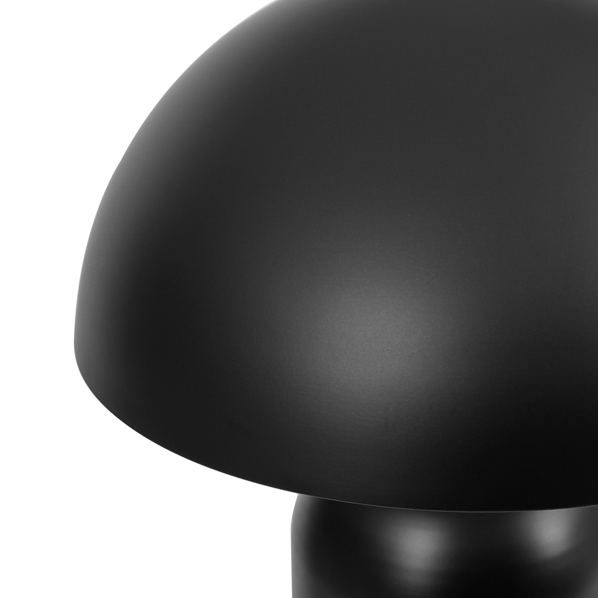 Mushroom Table Lamp Black (Set of 2)