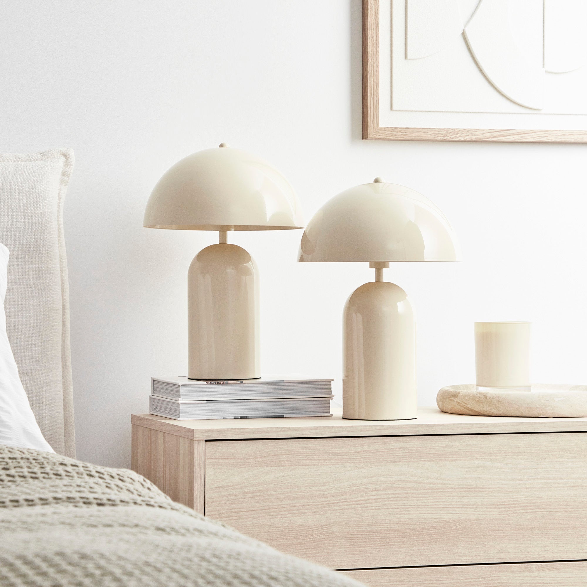 Mushroom Table Lamp Cloud (Set of 2)