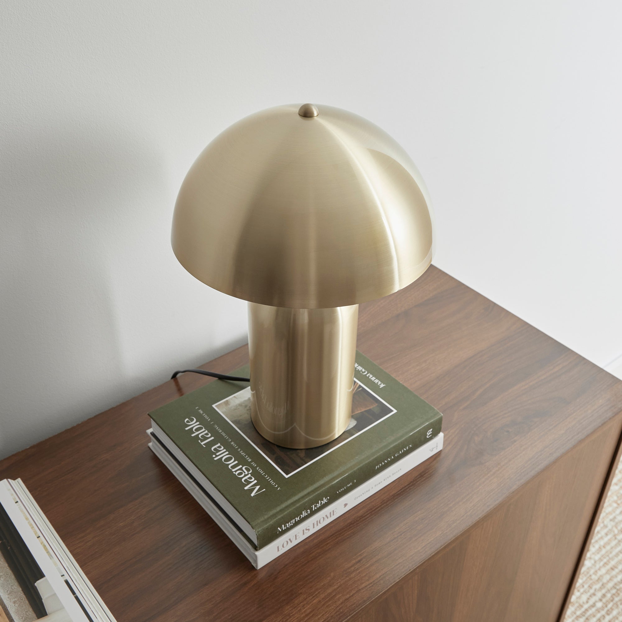 Mushroom Table Lamp Gold (Set of 2)