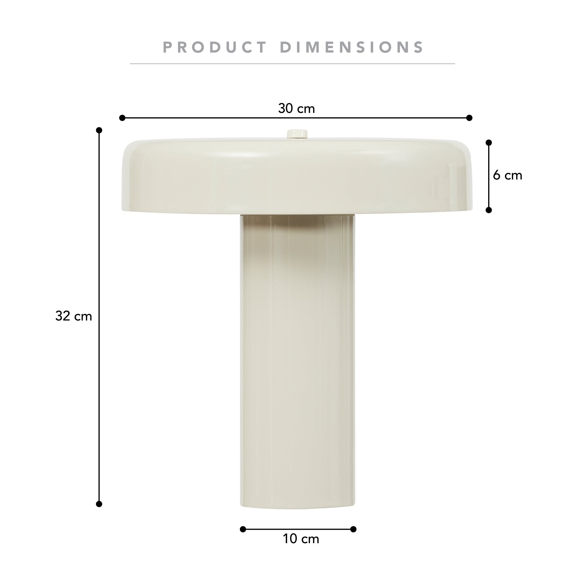Eclipse Table Lamp Cloud (Set of 2)