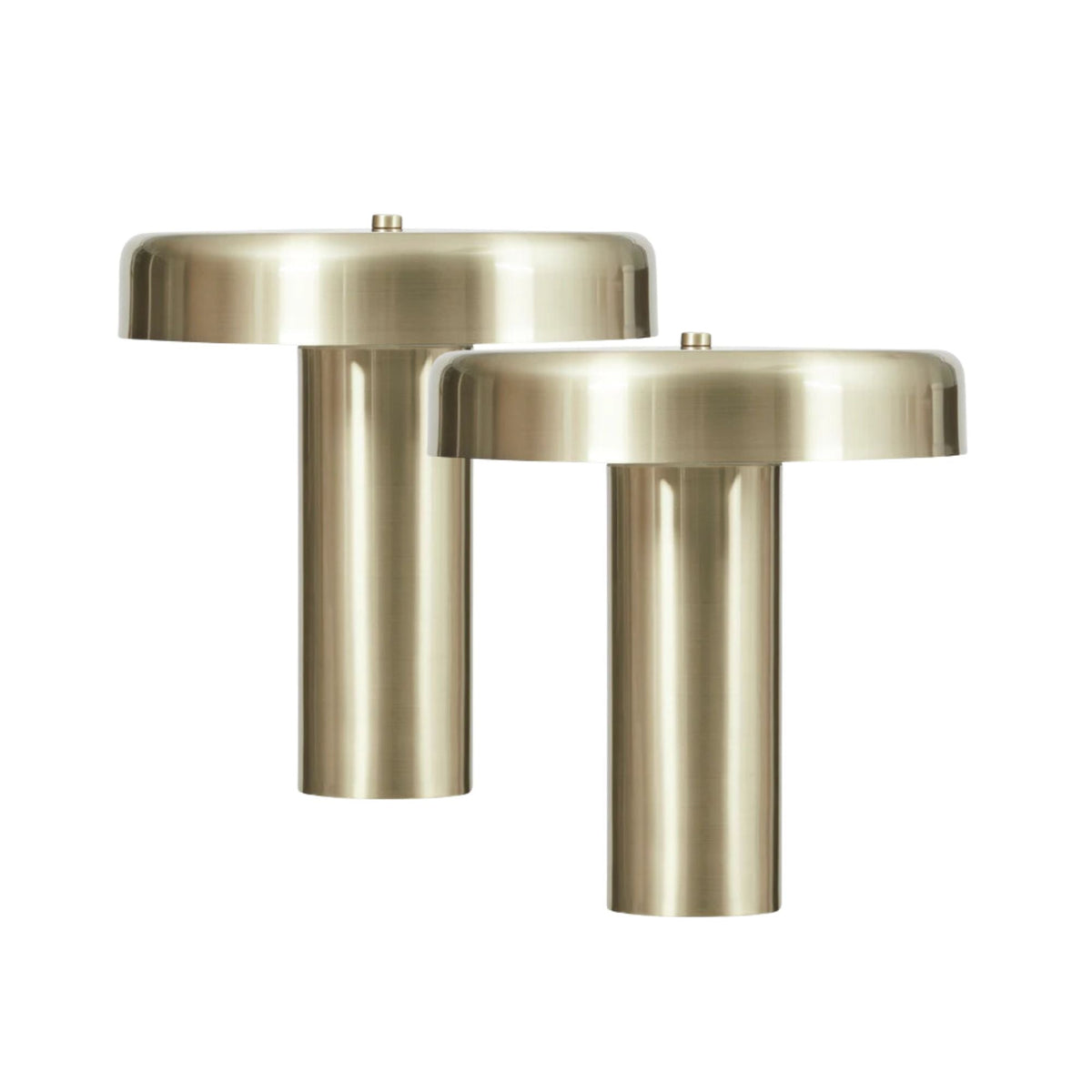 Eclipse Table Lamp Gold (Set of 2)