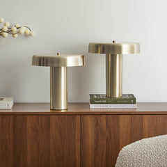 Eclipse Table Lamp Gold (Set of 2)
