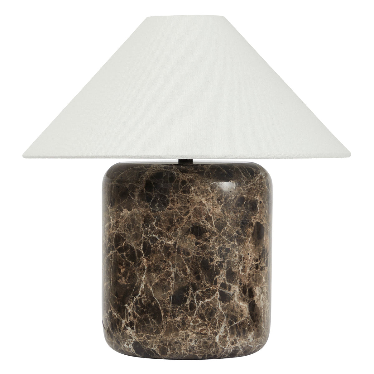 Blake Marble Table Lamp Cocoa