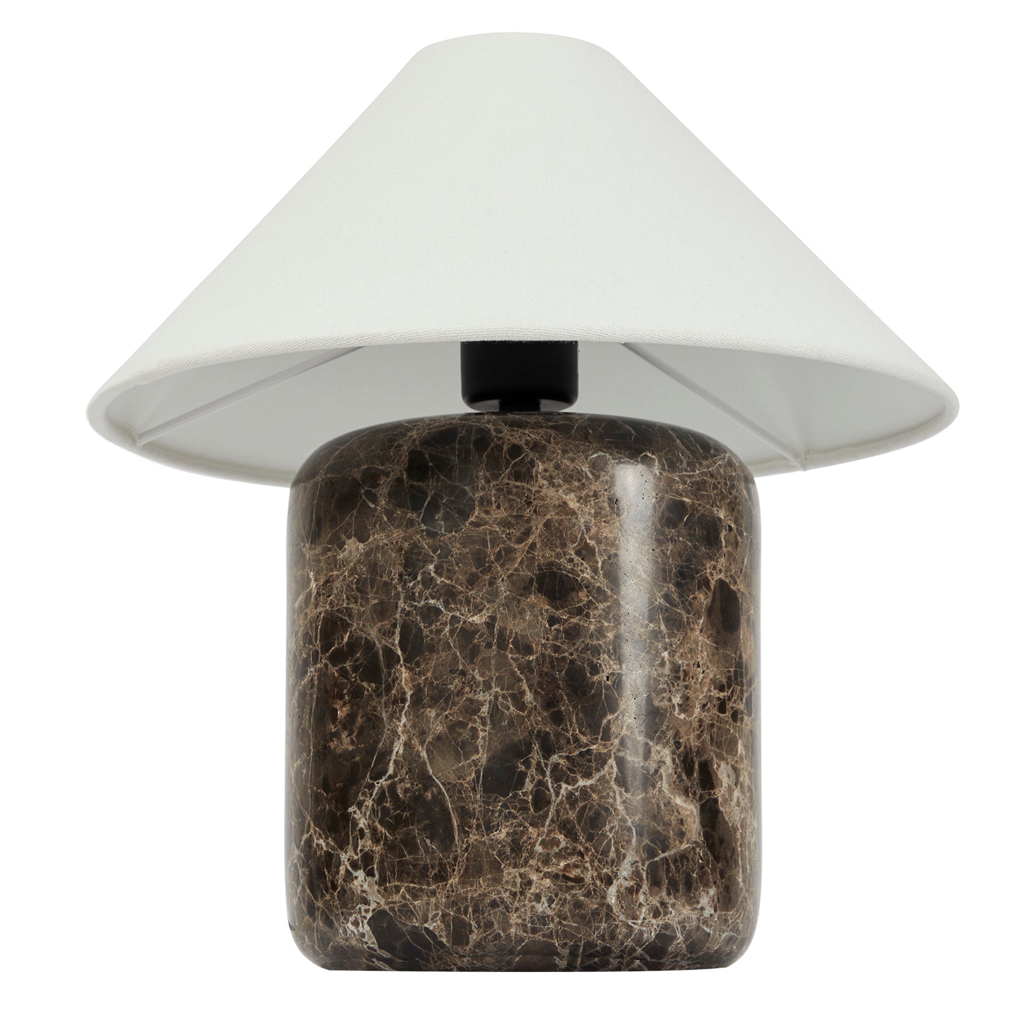 Blake Marble Table Lamp Cocoa (Set of 2)