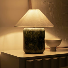 Blake Marble Table Lamp Emerald