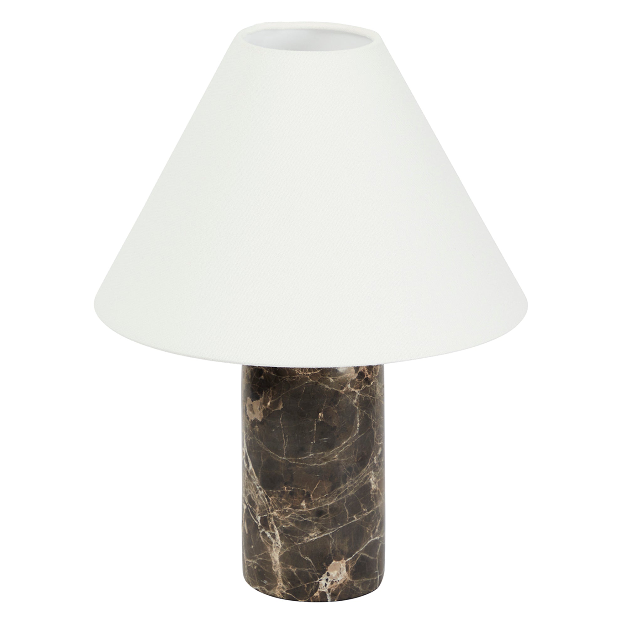 Arabella Marble Table Lamp Cocoa (Set of 2)