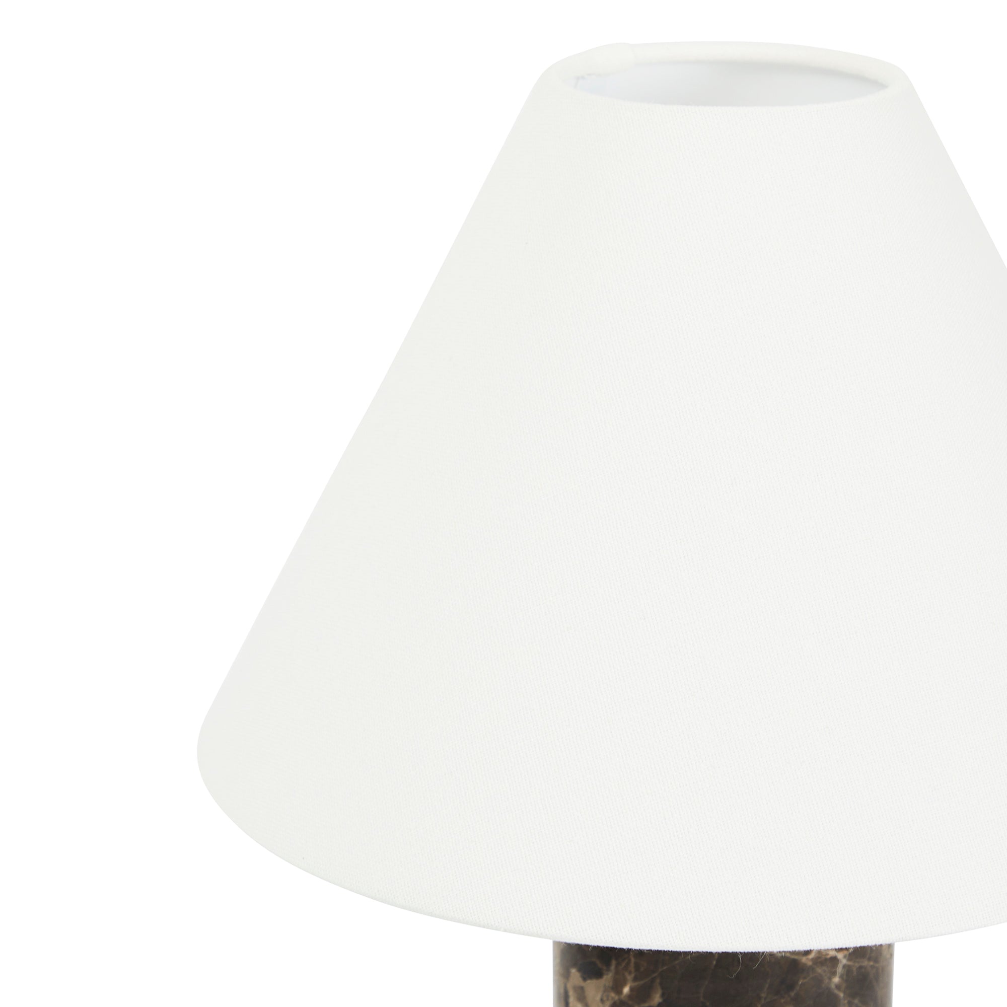 Arabella Marble Table Lamp Cocoa