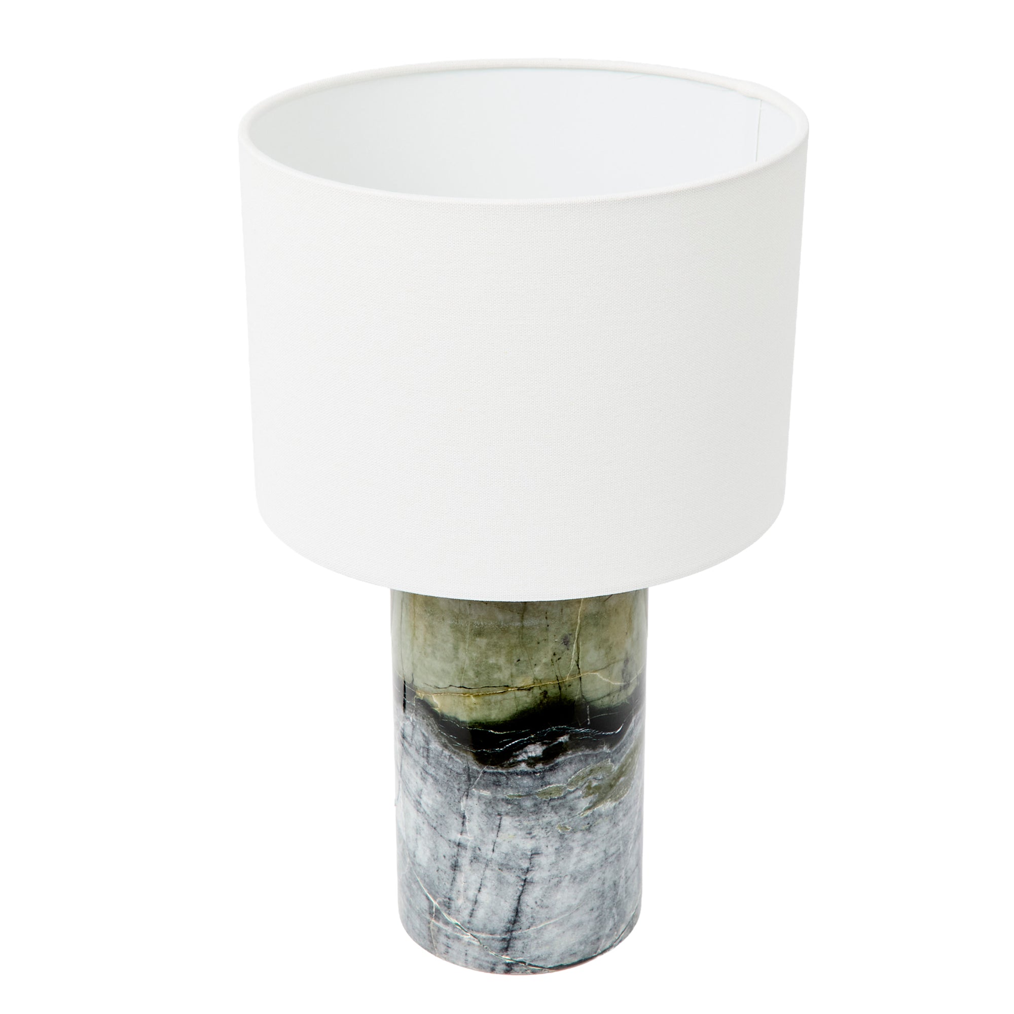 Quinn Marble Table Lamp Jade