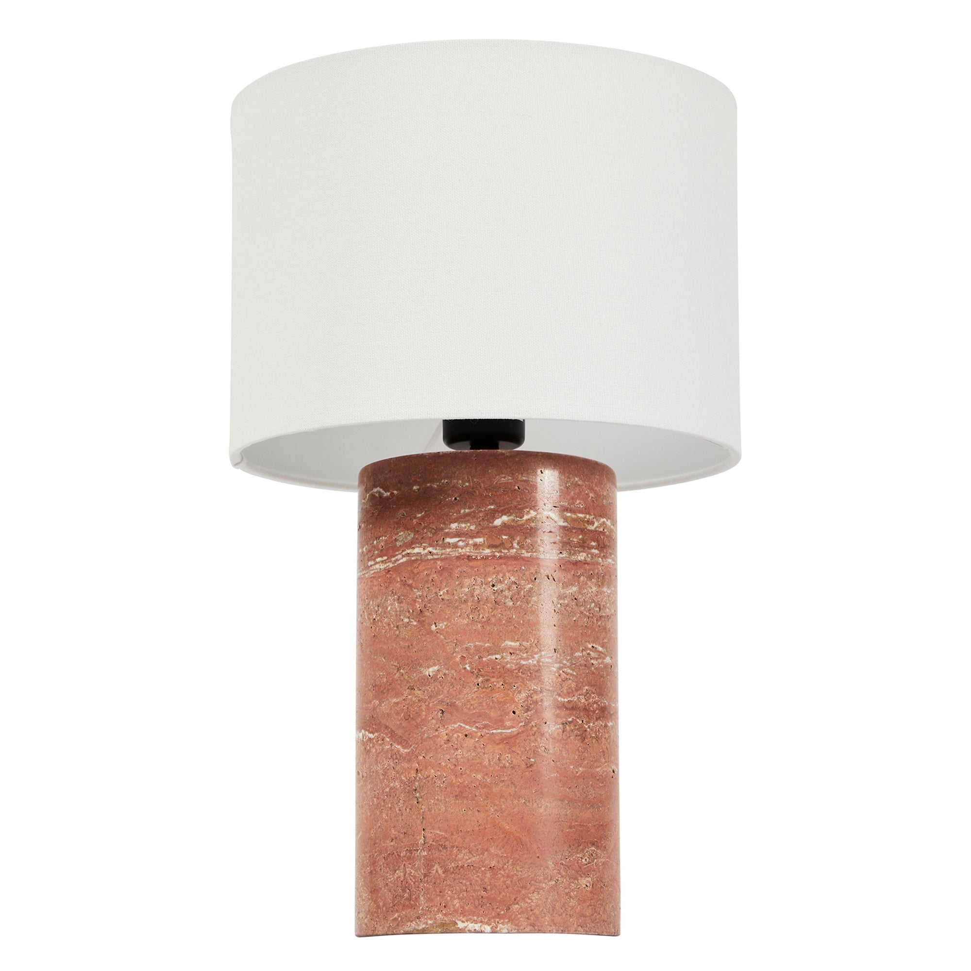Quinn Marble Table Lamp Terracotta (Set of 2)