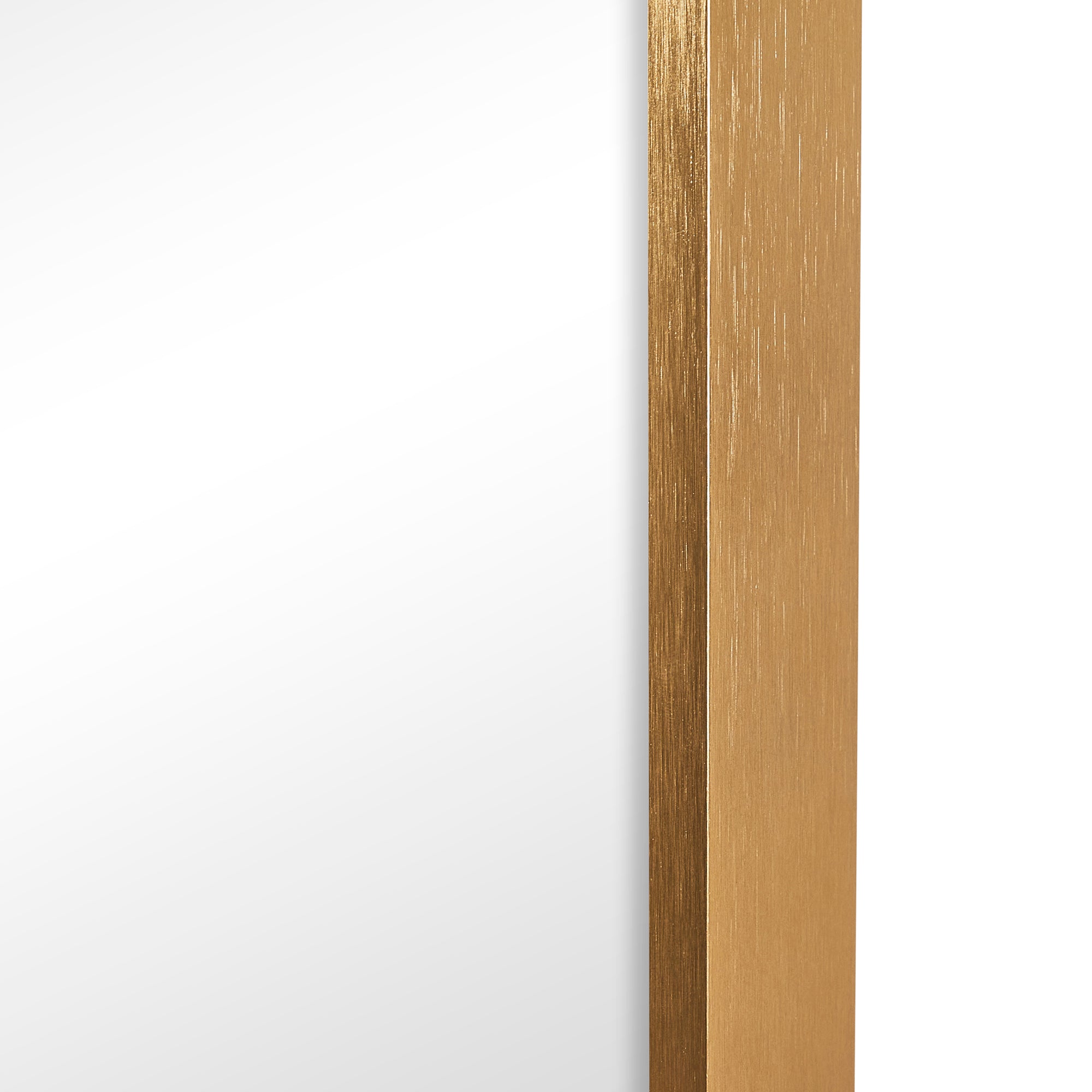 Luna 180cm Rectangle Front Illuminated Mirror Gold