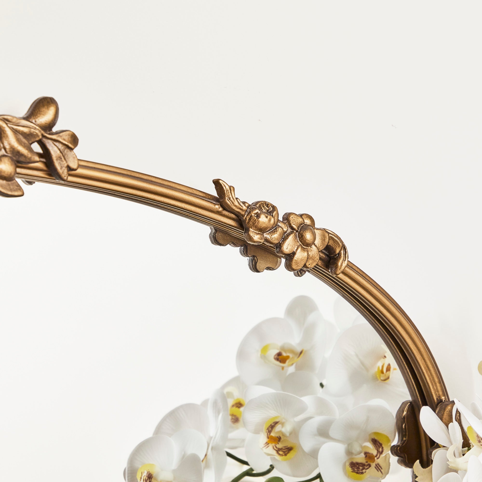 Florence 100cm Baroque Mirror Gold