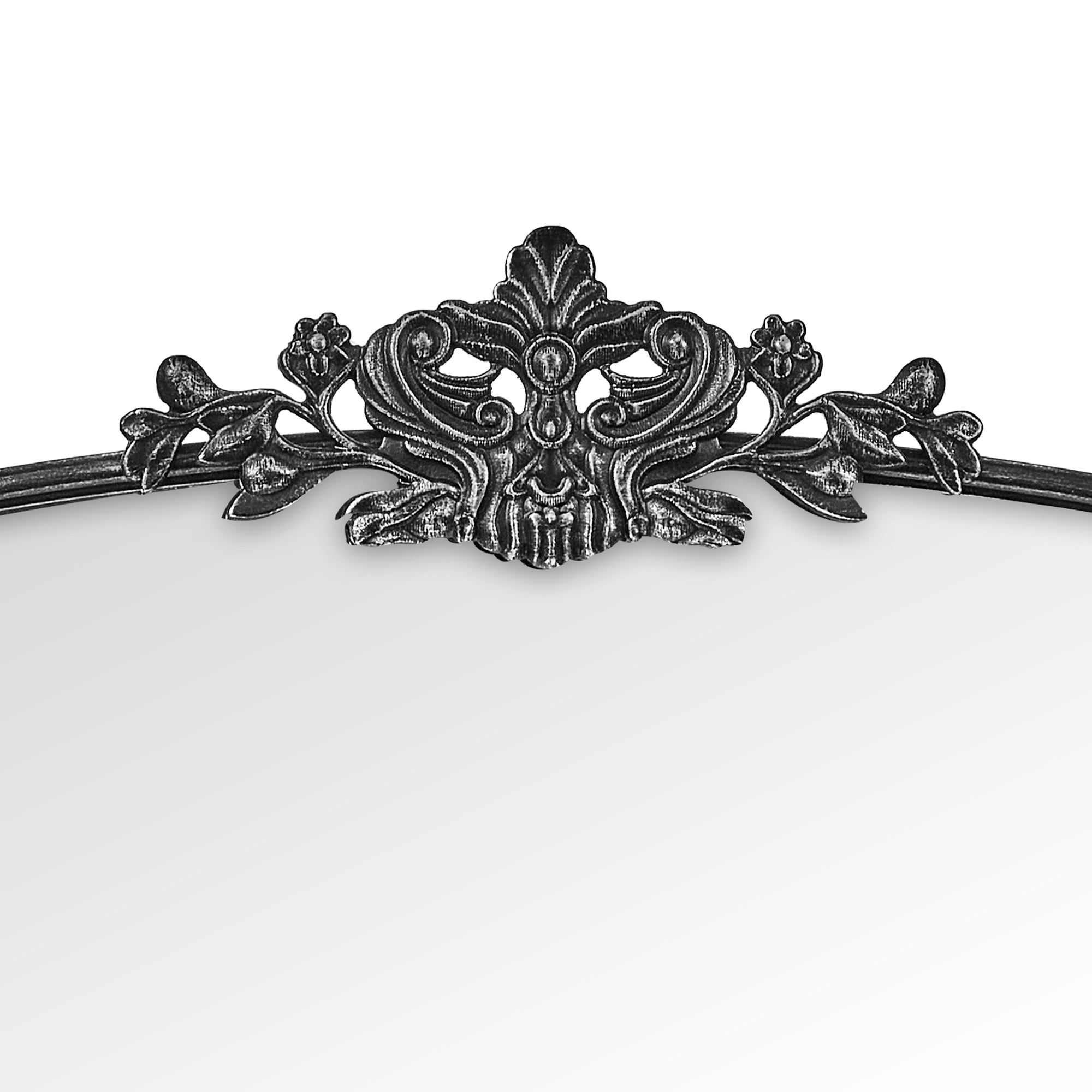 Florence XL 180cm Baroque Mirror Black