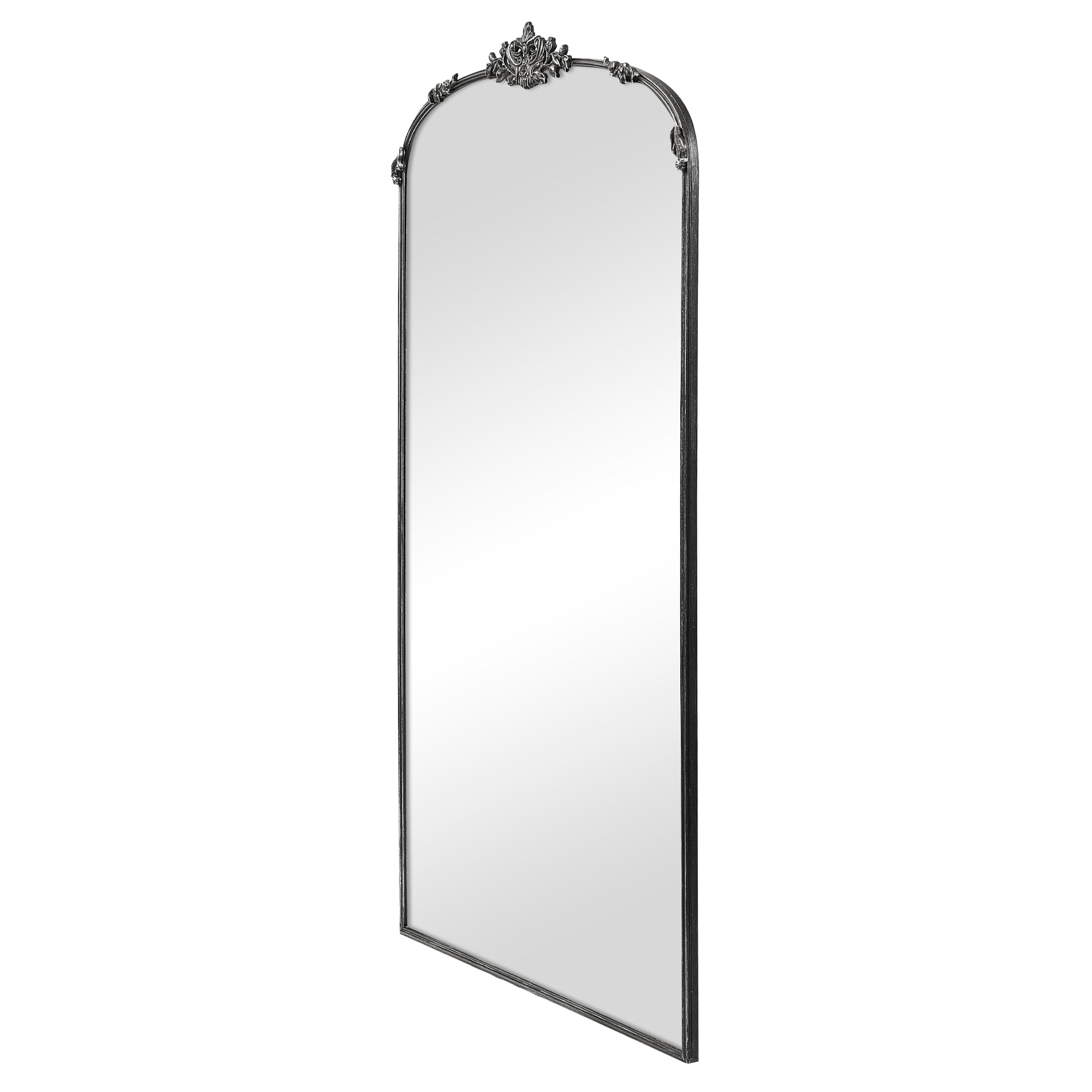 Florence XL 180cm Baroque Mirror Black