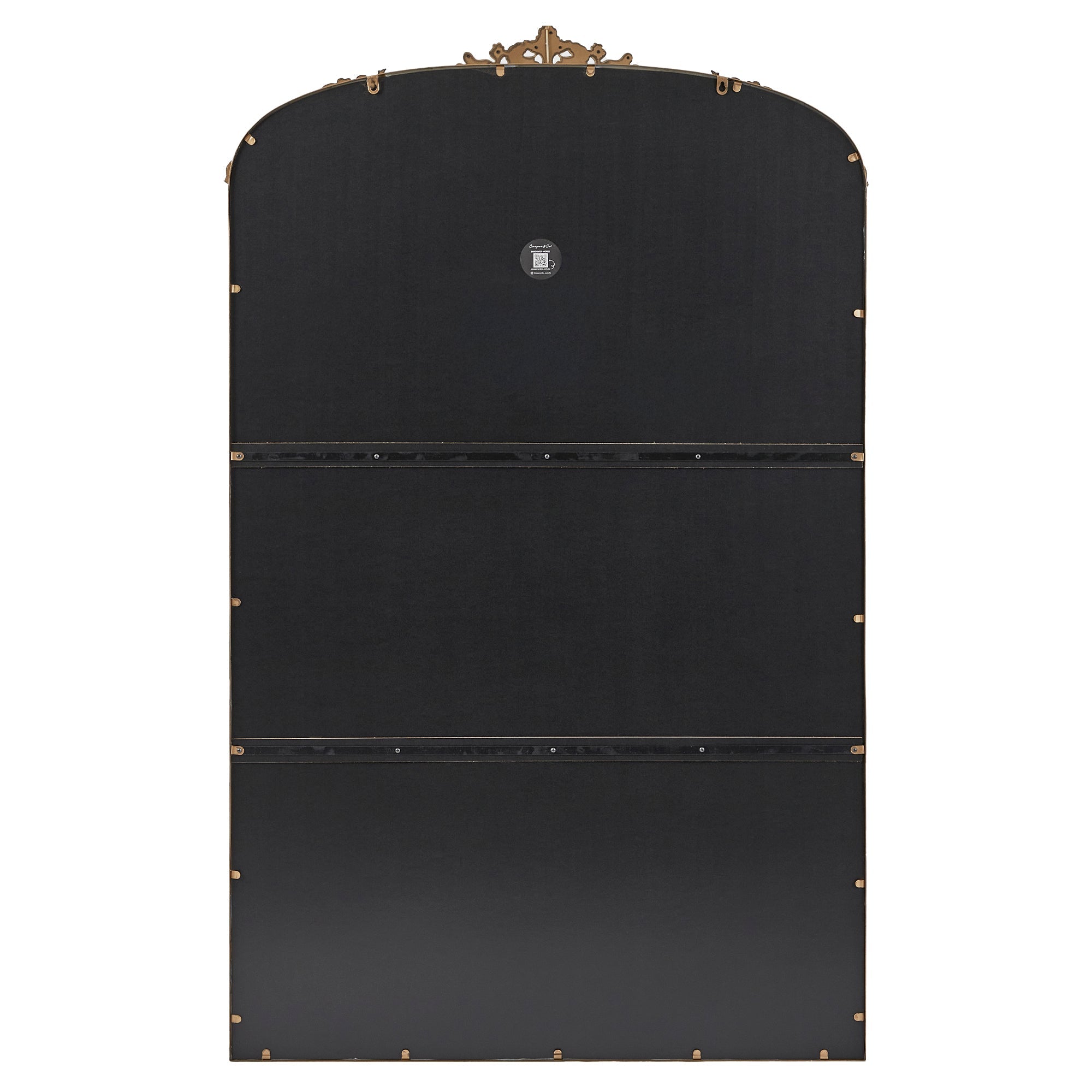 Florence XL 180cm Baroque Mirror Gold