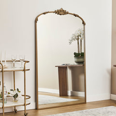 Florence XL 180cm Baroque Mirror Gold