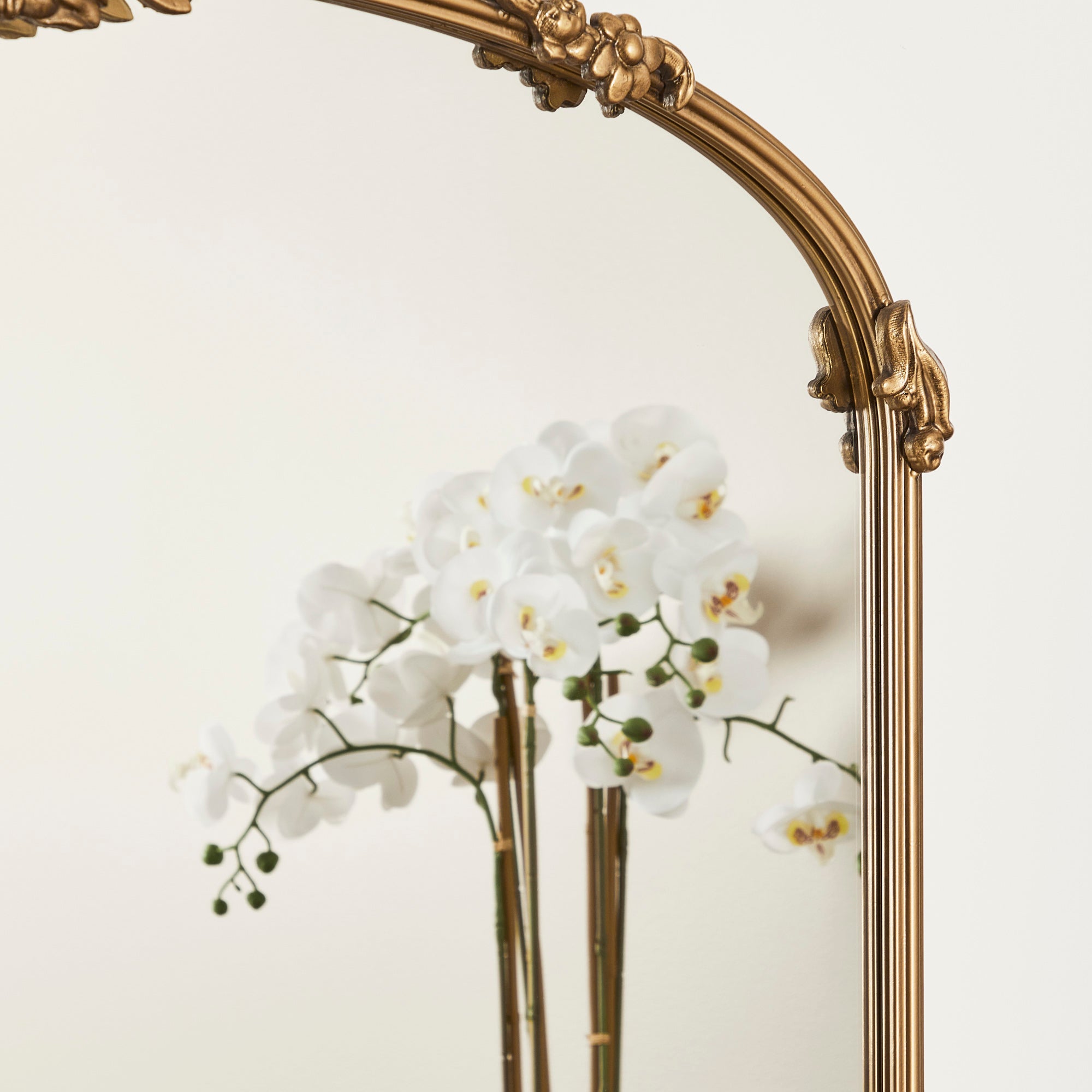 Florence XL 180cm Baroque Mirror Gold