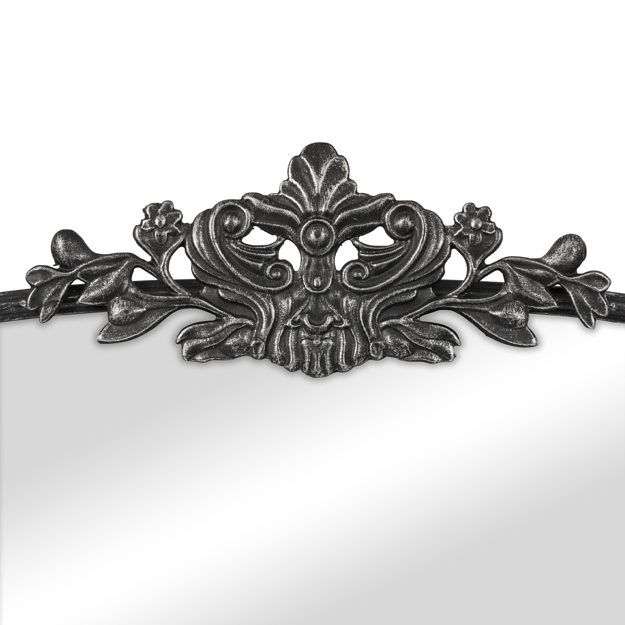 Florence 160cm Baroque Mirror Black