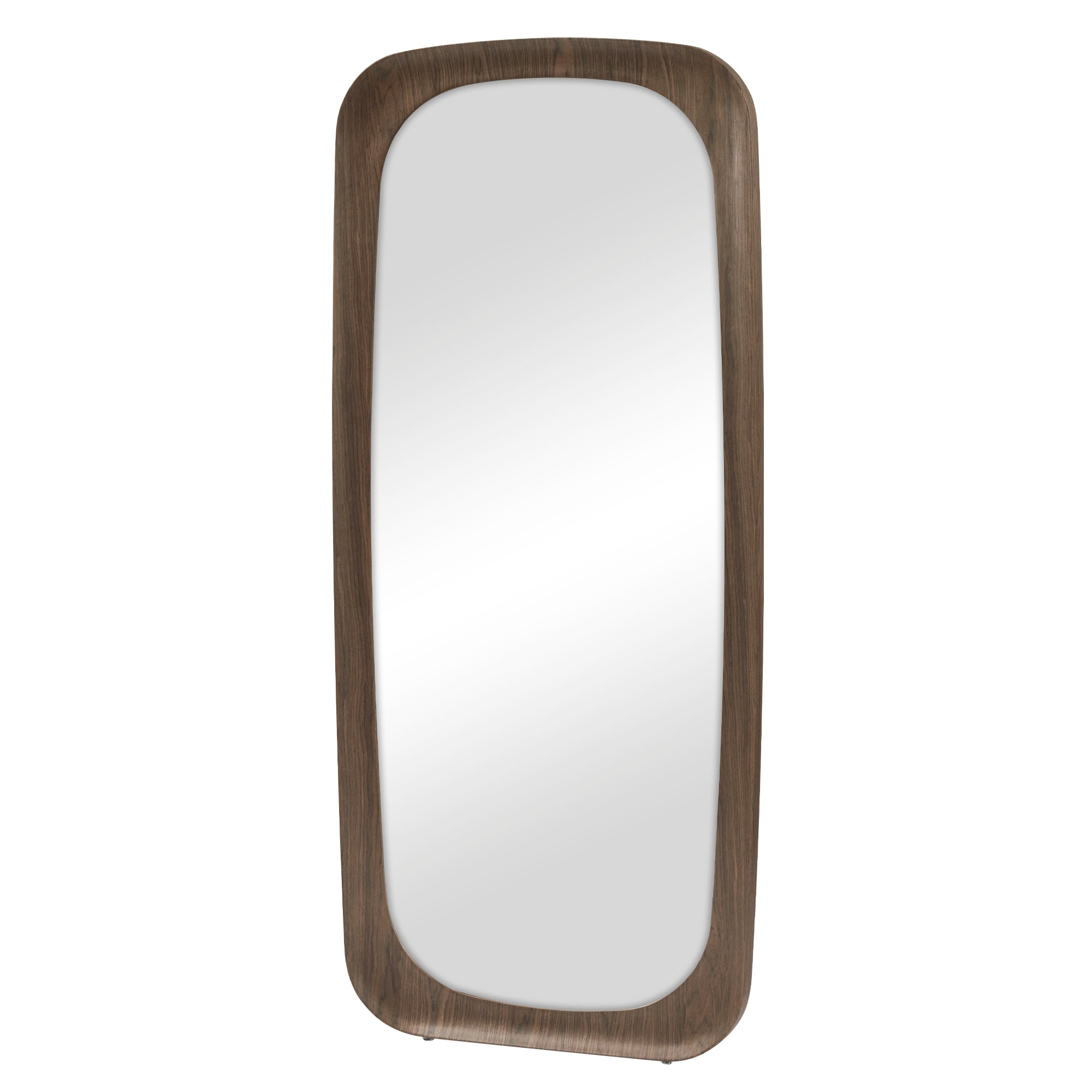 Rue 180cm Rectangle Mirror Walnut