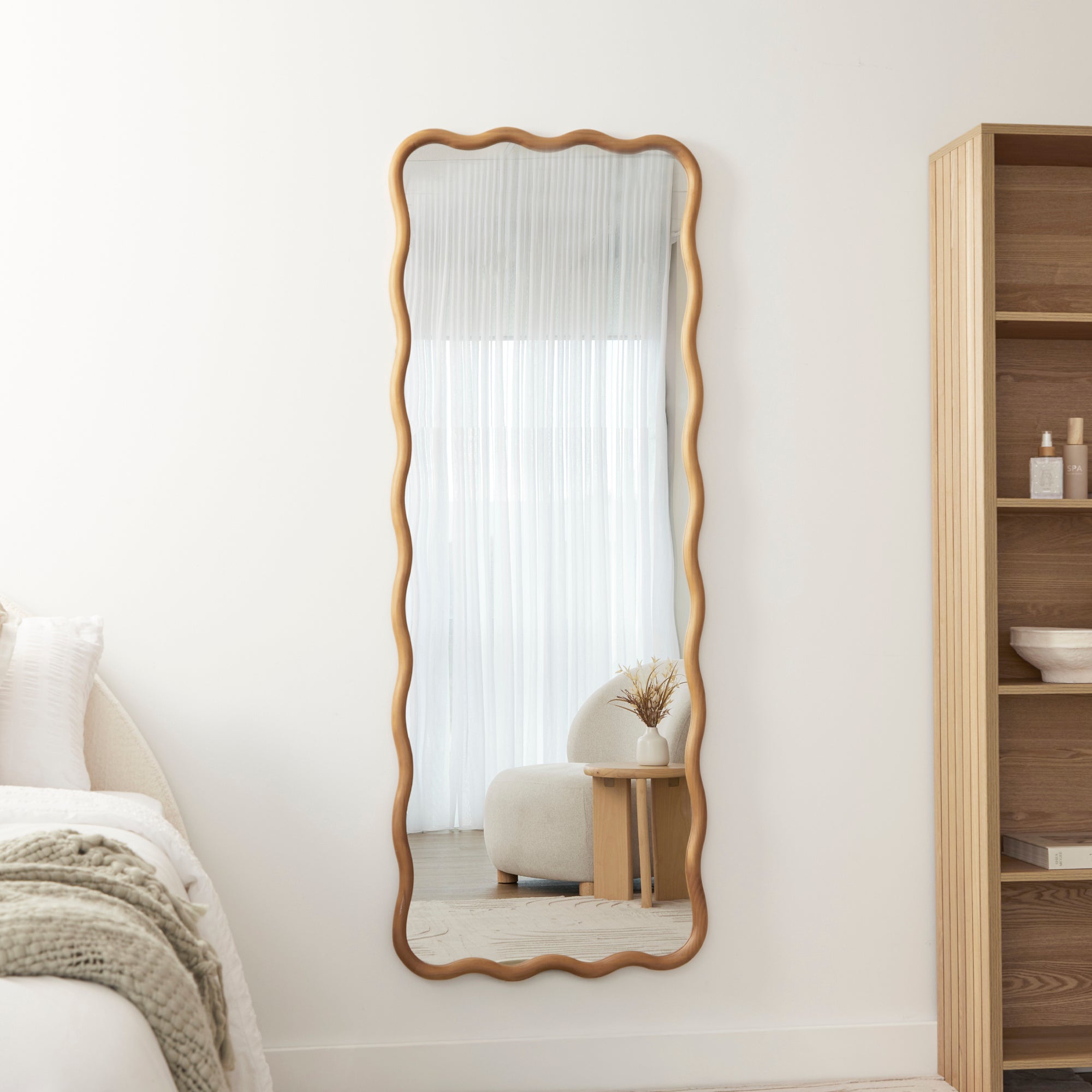 Codie 160cm Floor Mirror Natural