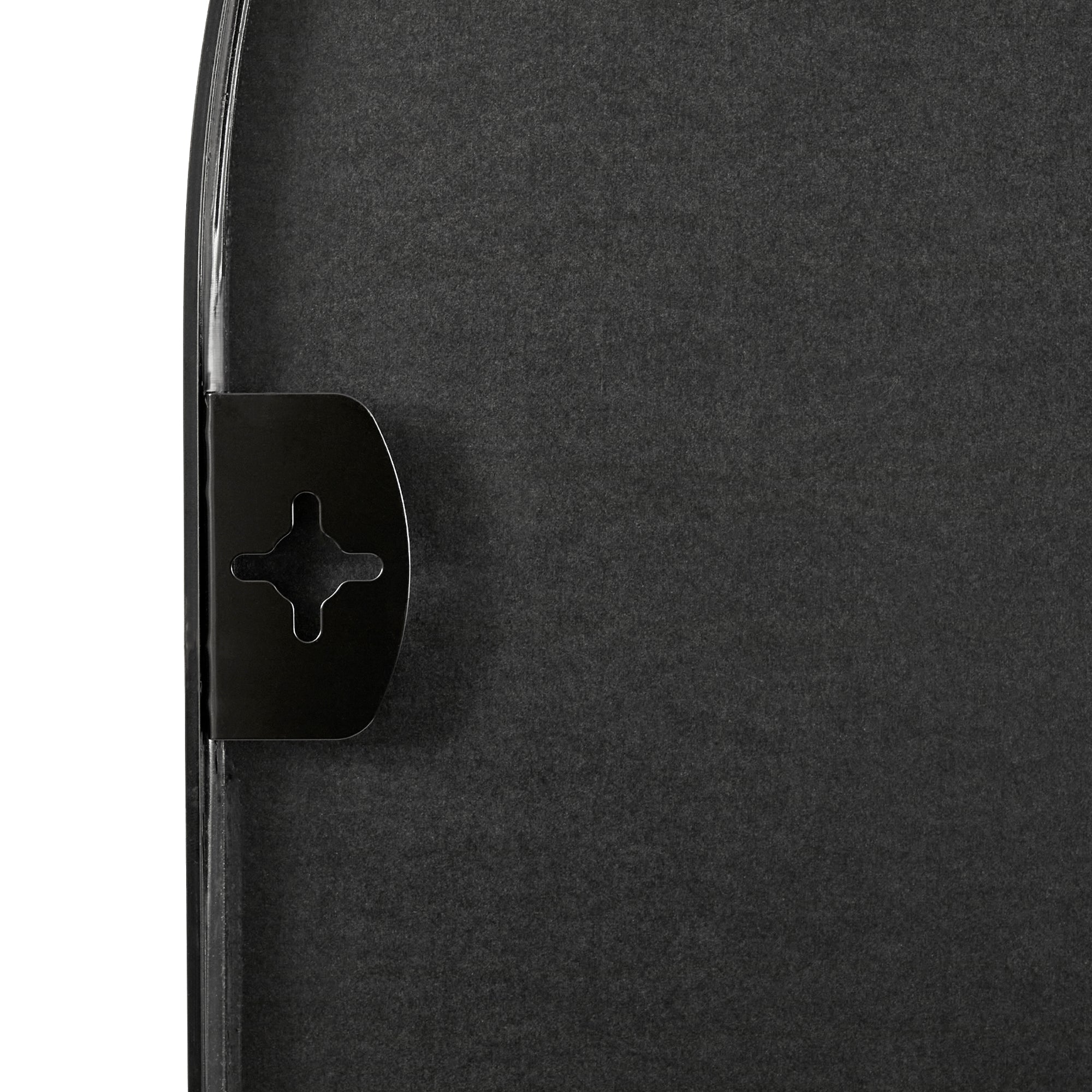 Cindy XXL 200cm Arch Mirror Black