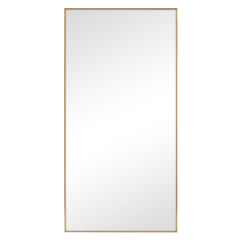 Elle XXL 200cm Rectangle Mirror Gold