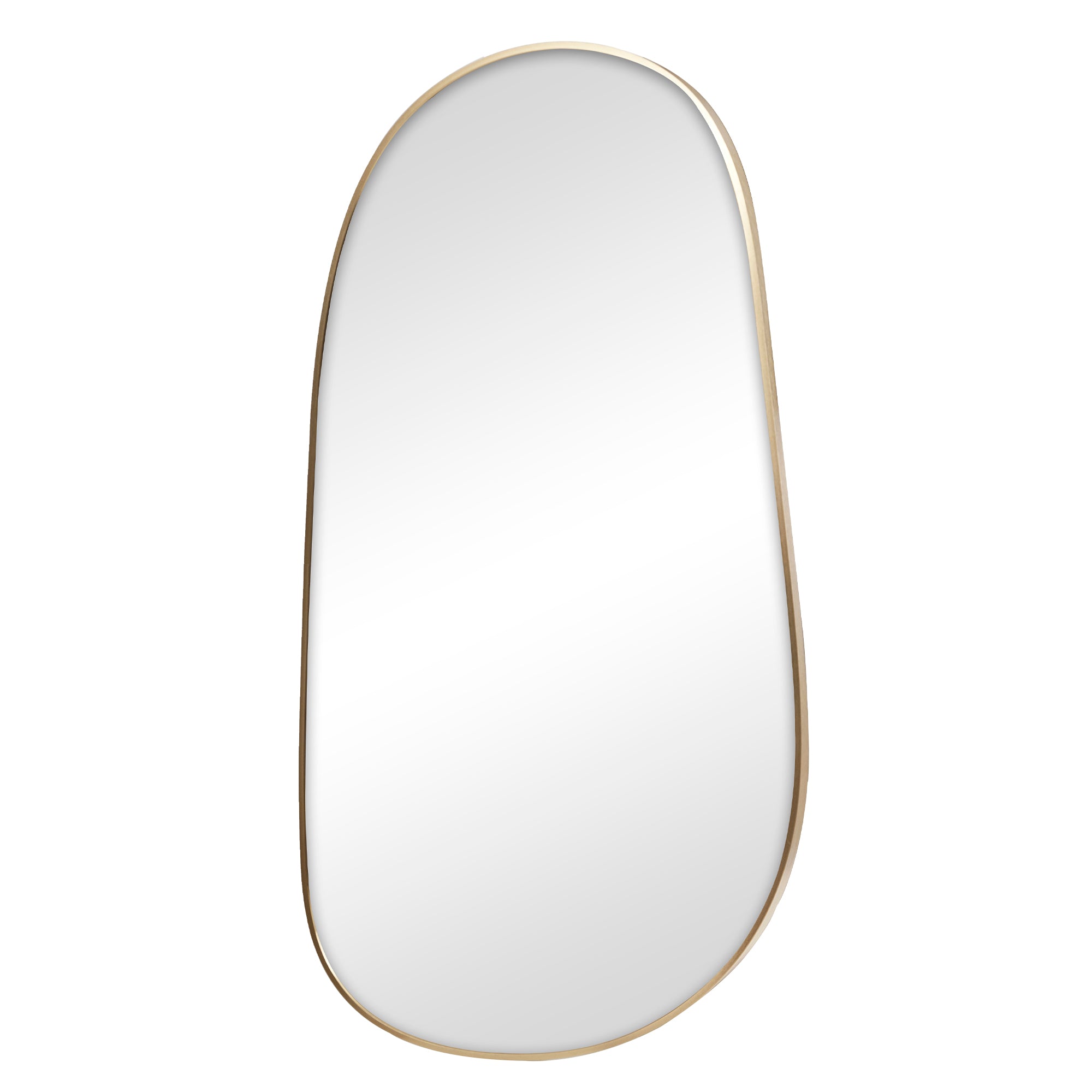 Sage 110cm Organic Mirror Gold