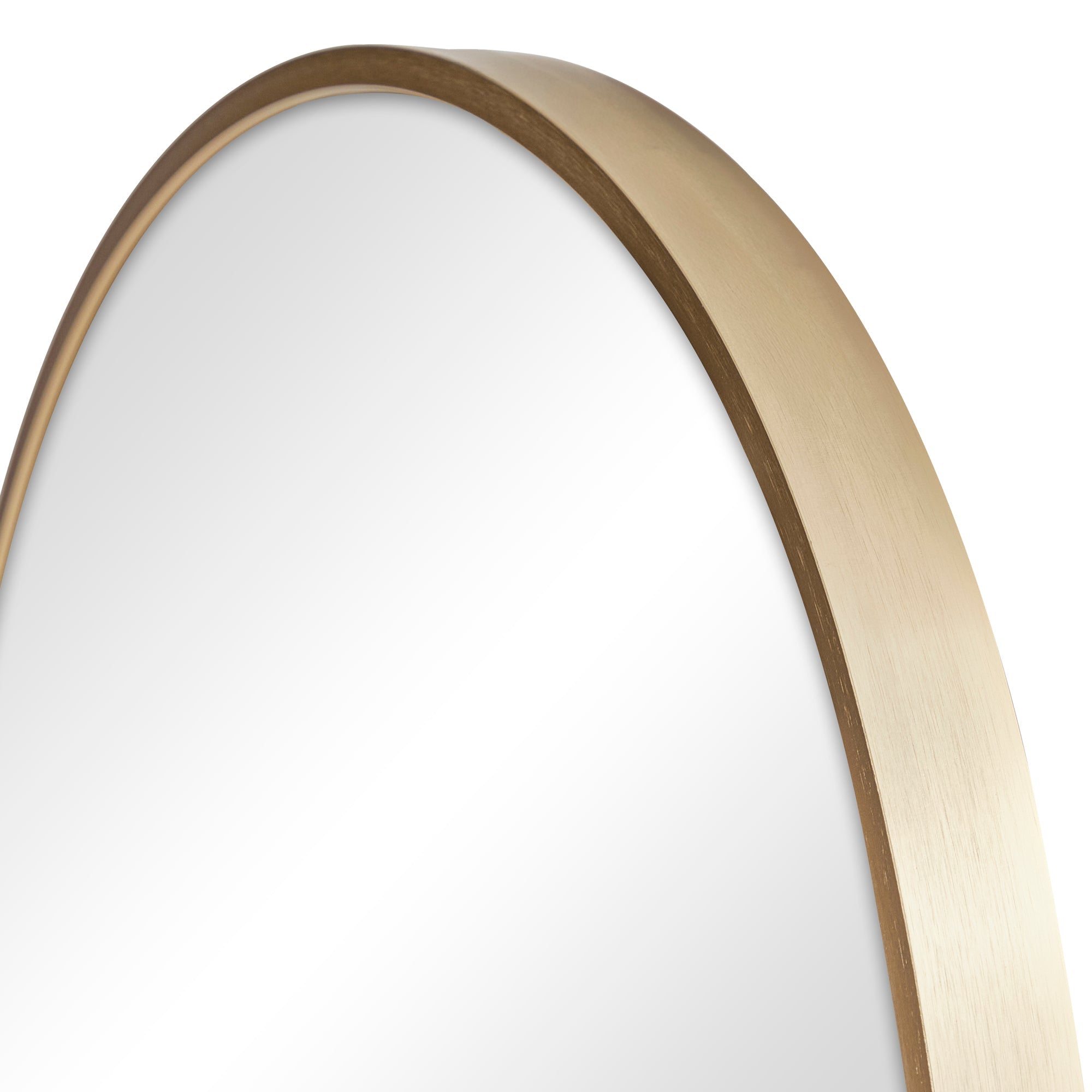 Sage 110cm Organic Mirror Gold