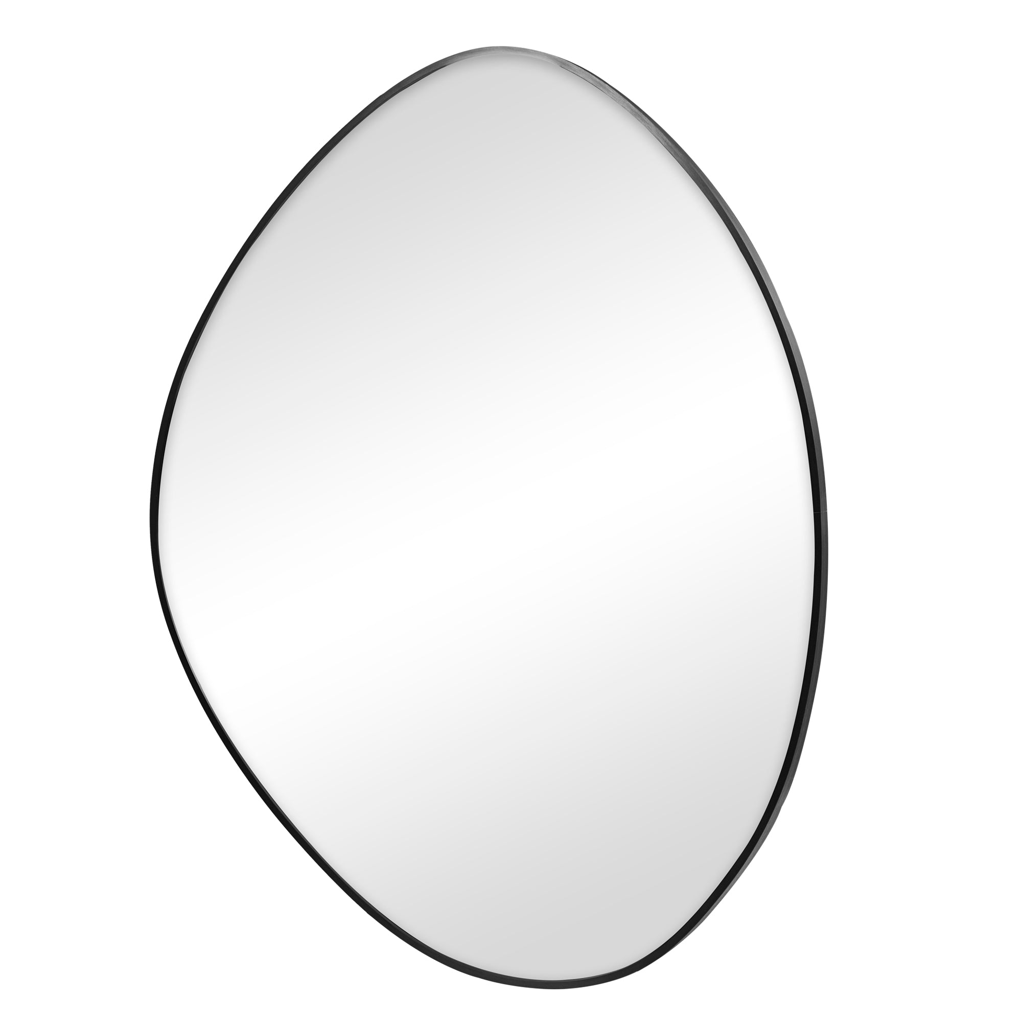 Kai 90cm Pebble Mirror Black