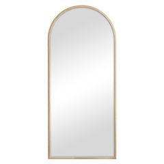 Oakleigh 180cm Arch Solid Oak Mirror Natural