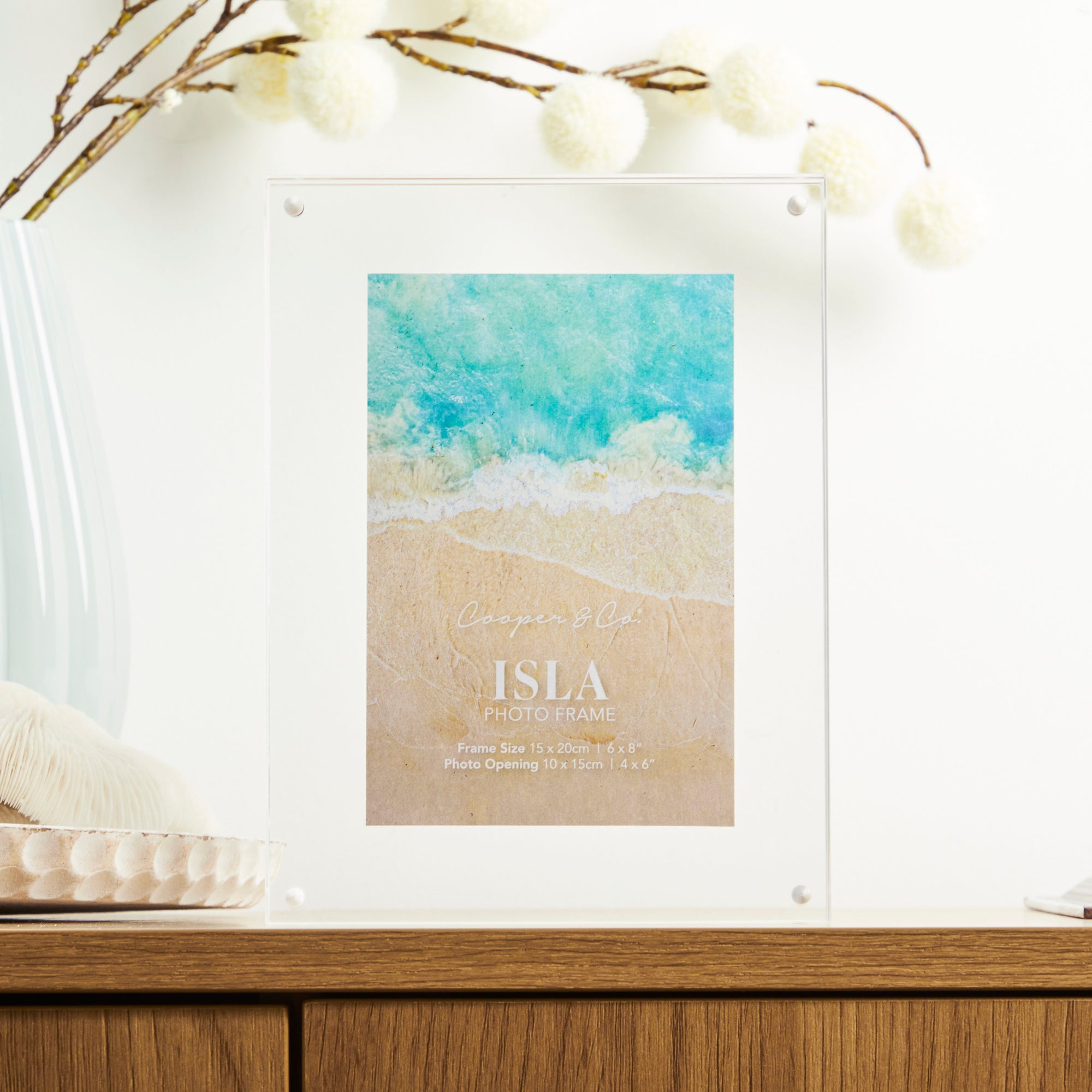 Isla 20x15cm Acrylic Photo Frame