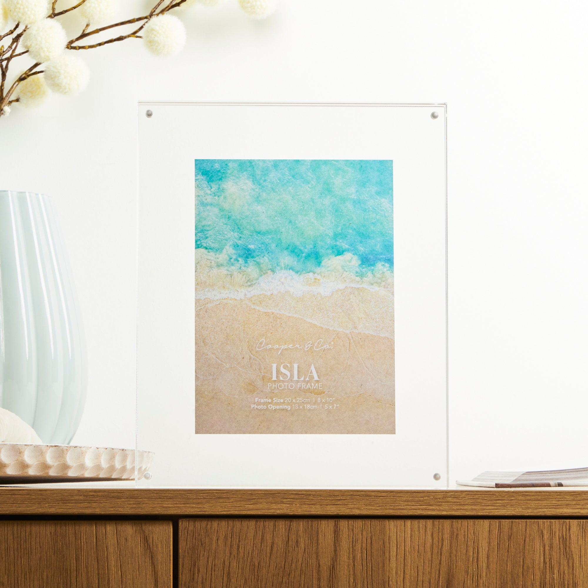 Isla 25x20cm Acrylic Photo Frame