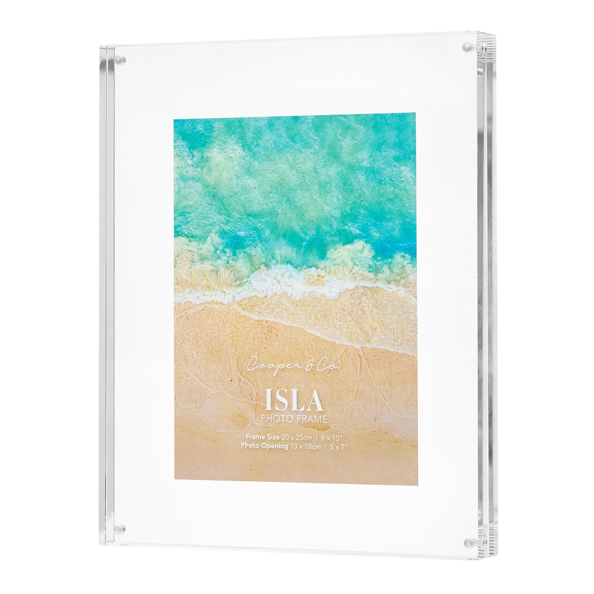 Isla 25x20cm Acrylic Photo Frame
