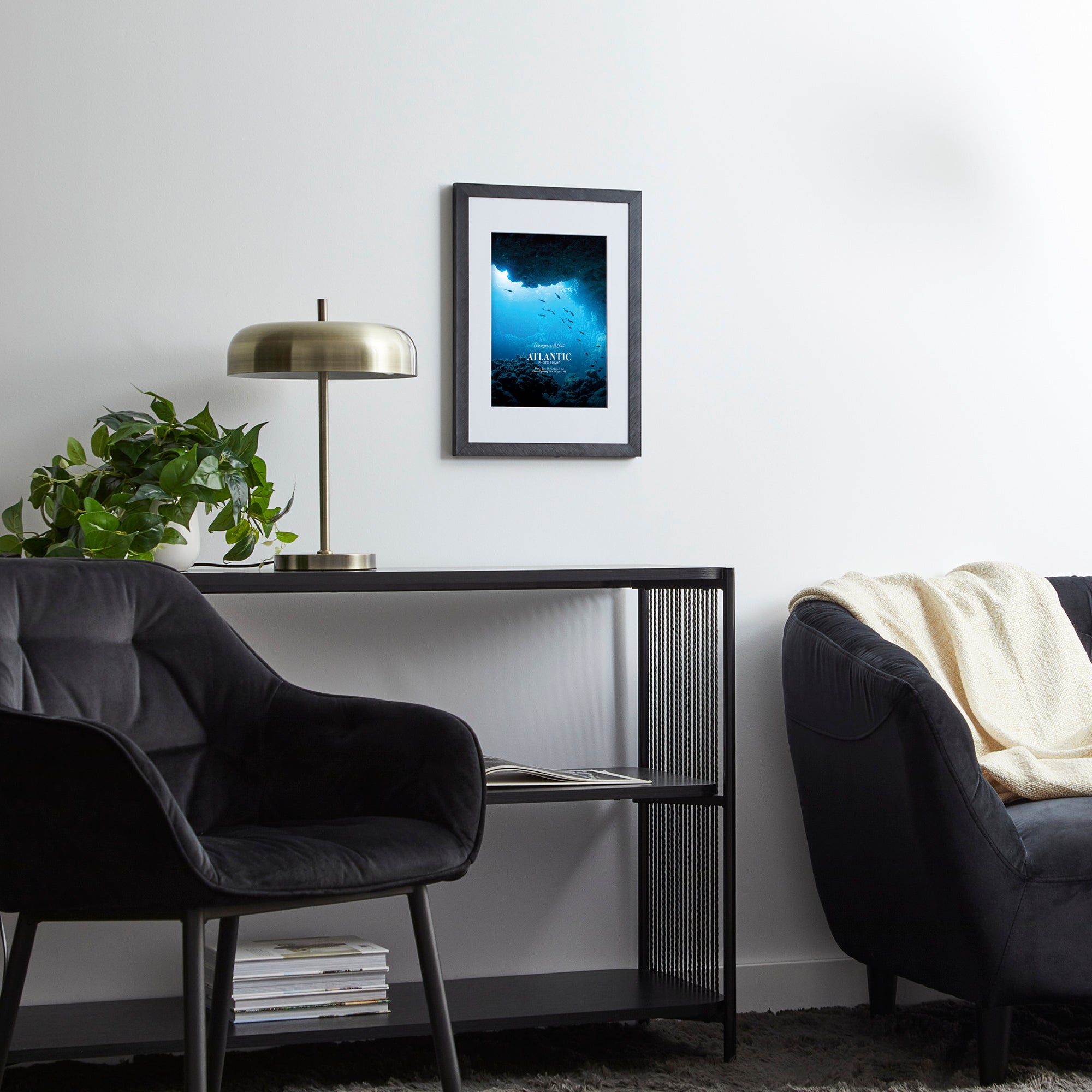 A3 Mat to A4 Boldline Metal Photo Frame