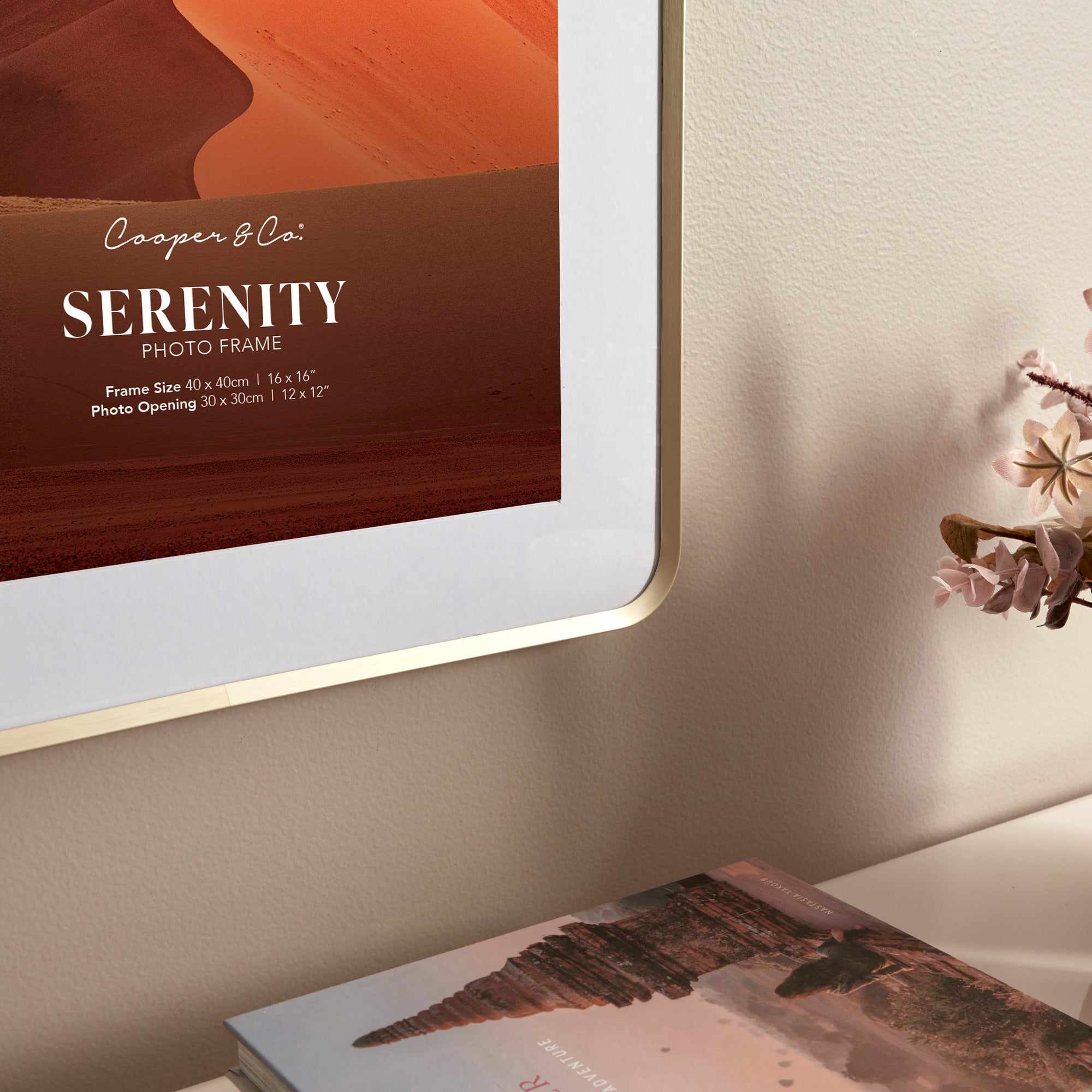 Serenity 40x40cm Mat to 30x30cm Photo Frame